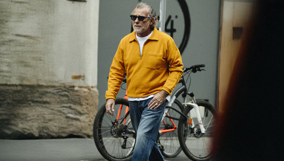 Men's Sweatshirts feature unique details, colors and refined
