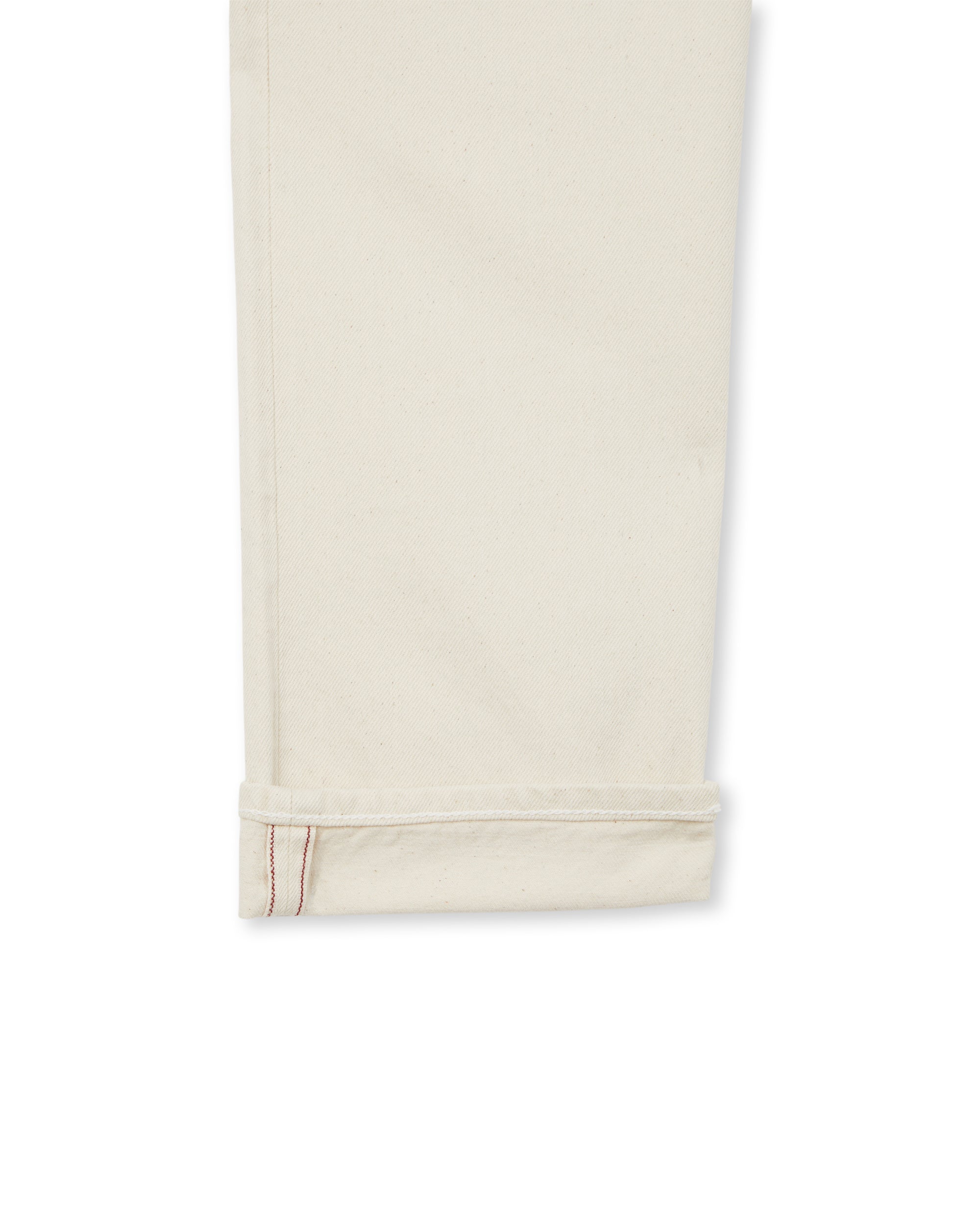 965 John Japan Denim Cimosato 5 Tasche Regular Fit Ecru'