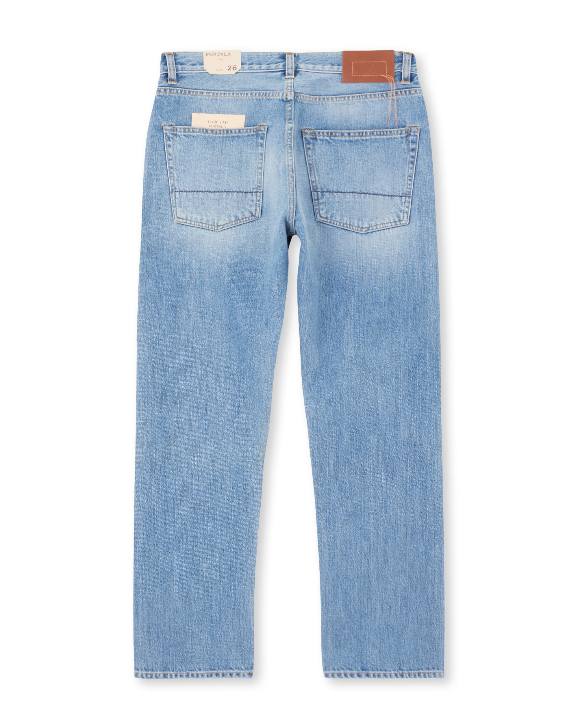 965 John Japan Denim Cimosato 5 Tasche Regular Fit Bleach Wash