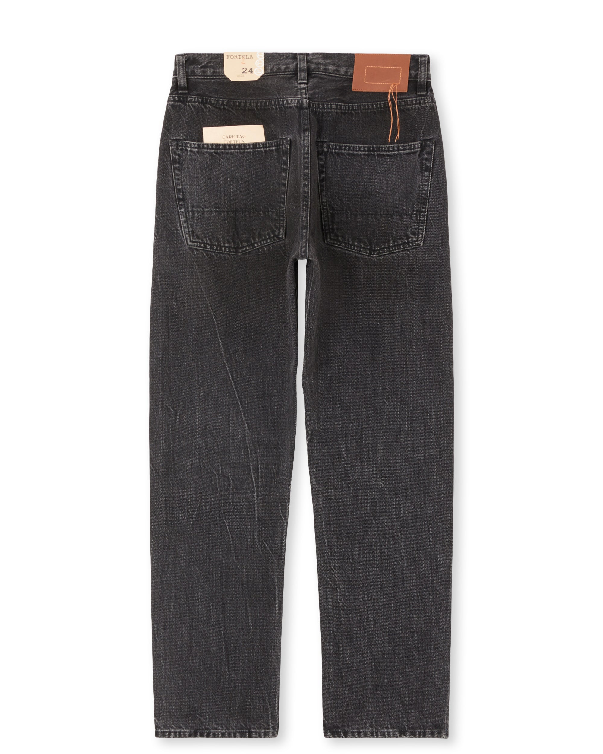 965 John Japan Denim Cimosato 5 Tasche Regular Fit Grey