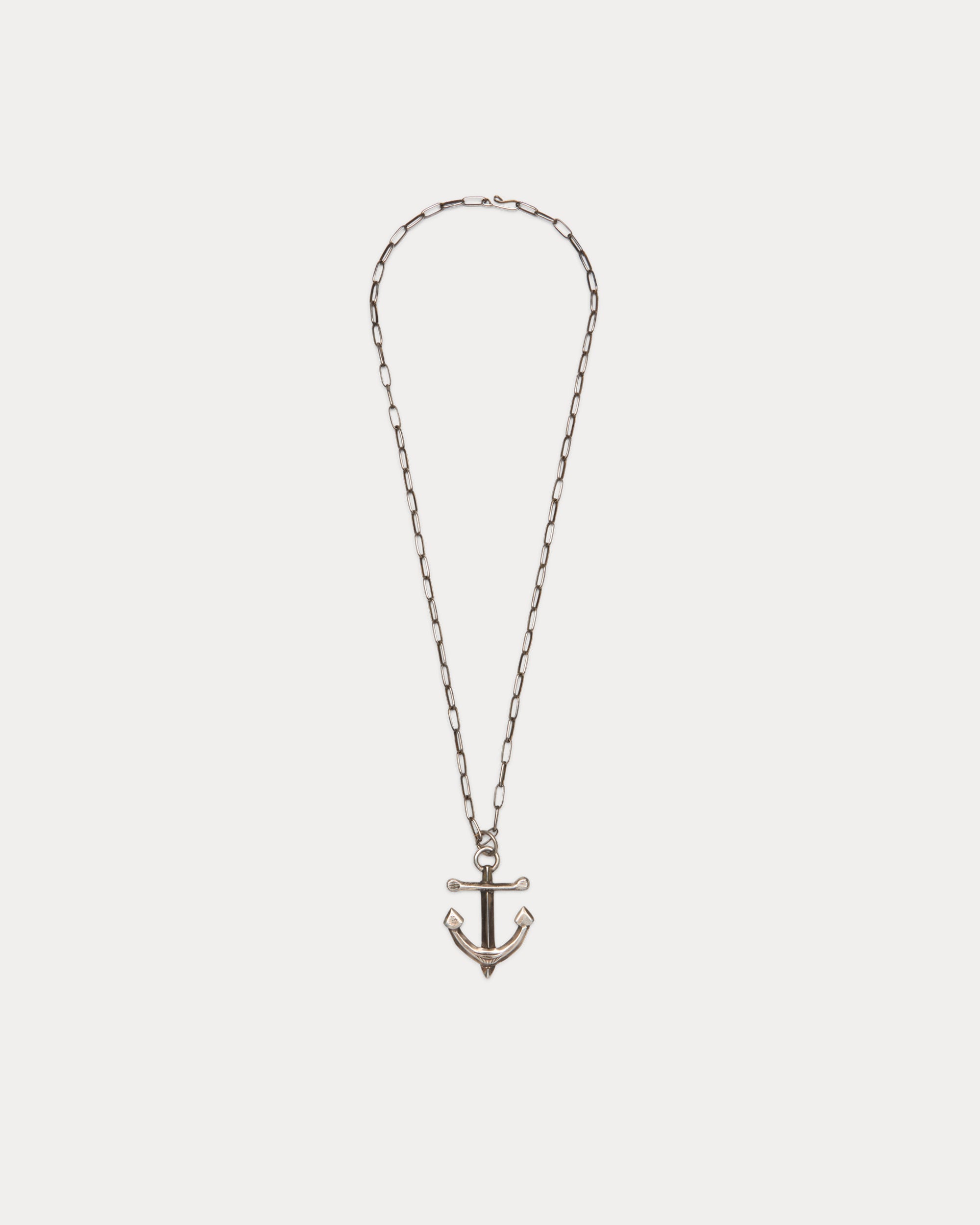 Collana in Argento con Ciondolo Ancora