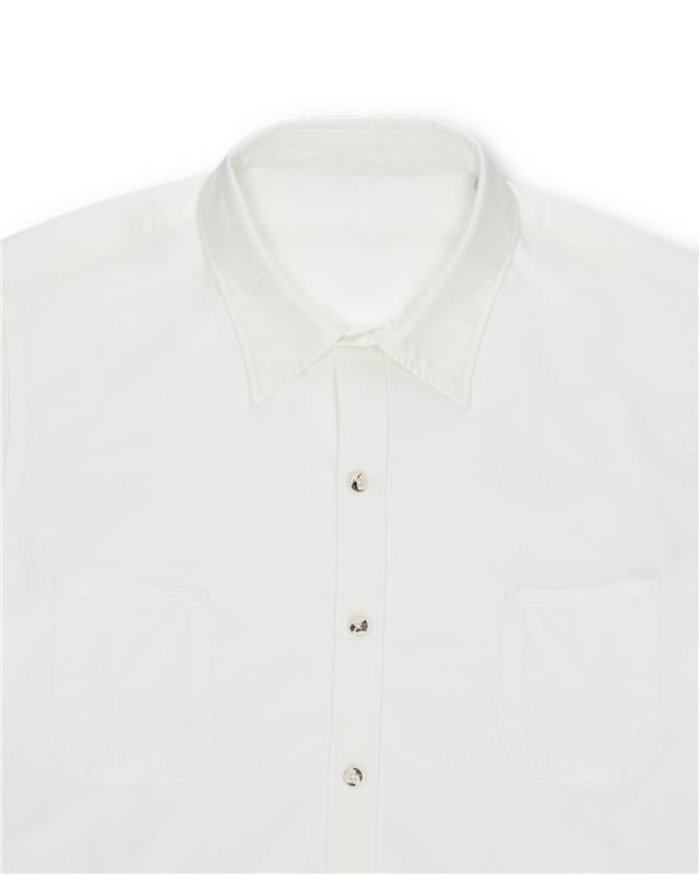 Liam Camicia In Cotone Con Taschino Stondato