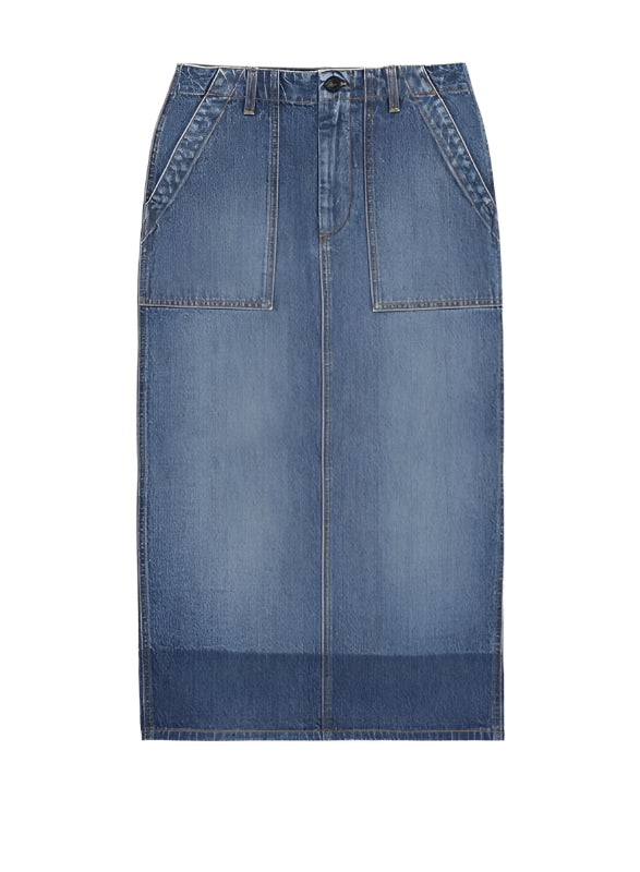 Jia Gonna Fatigue In Denim Custom Wash