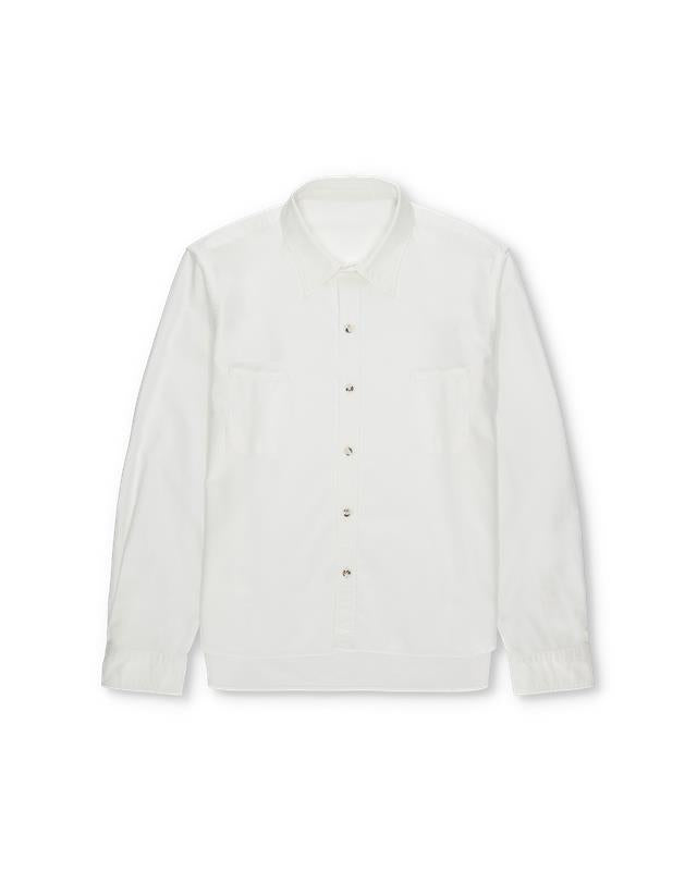 Liam Camicia In Cotone Con Taschino Stondato