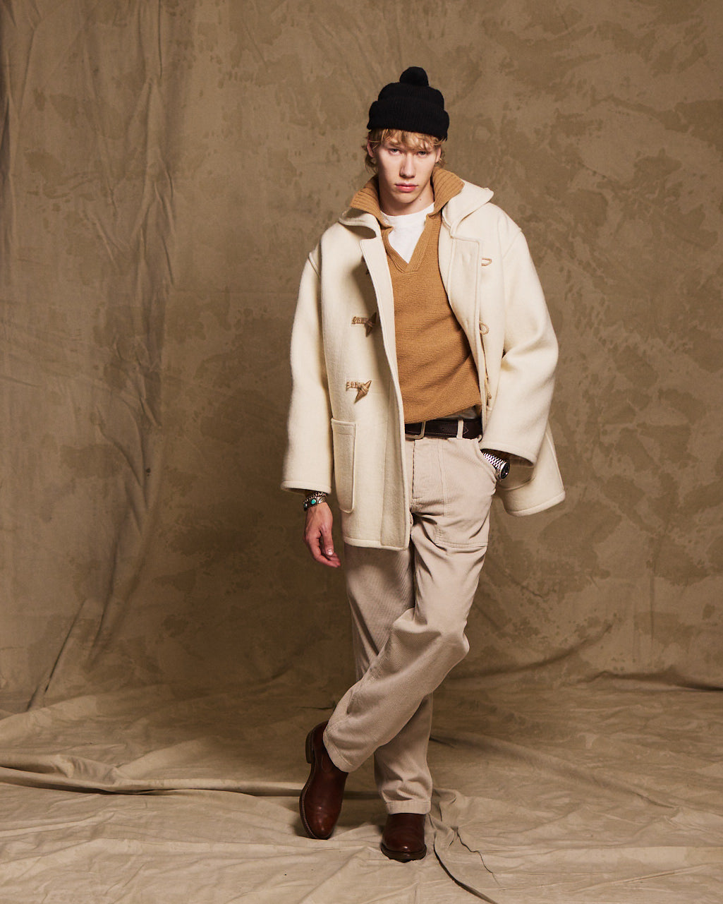 Duffle Giacca In Lana Vergine