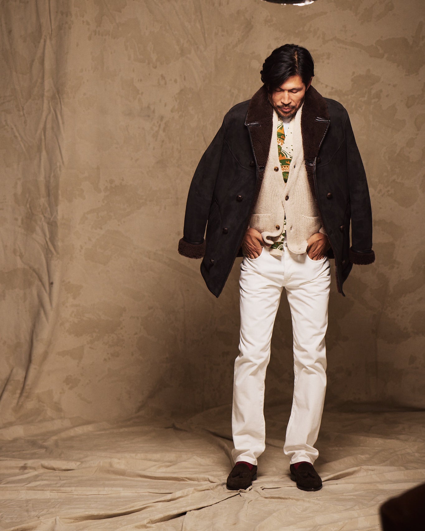 Majes Cardigan Knit Misto Alpaca