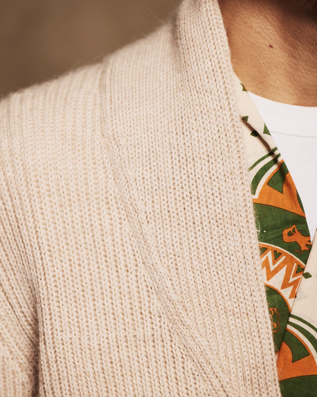 Majes Cardigan Knit Misto Alpaca