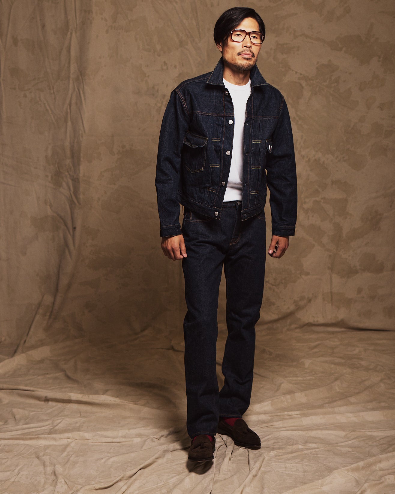 Cisco Giacca In Japan Denim Indigo Rinse
