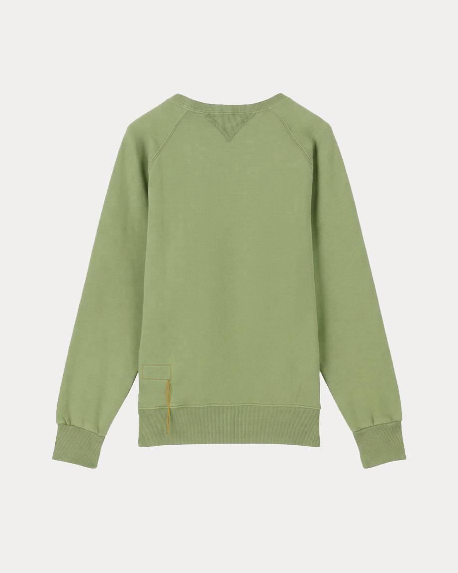 Harvard Felpa Girocollo in Jersey Garzato con taglio Raglan