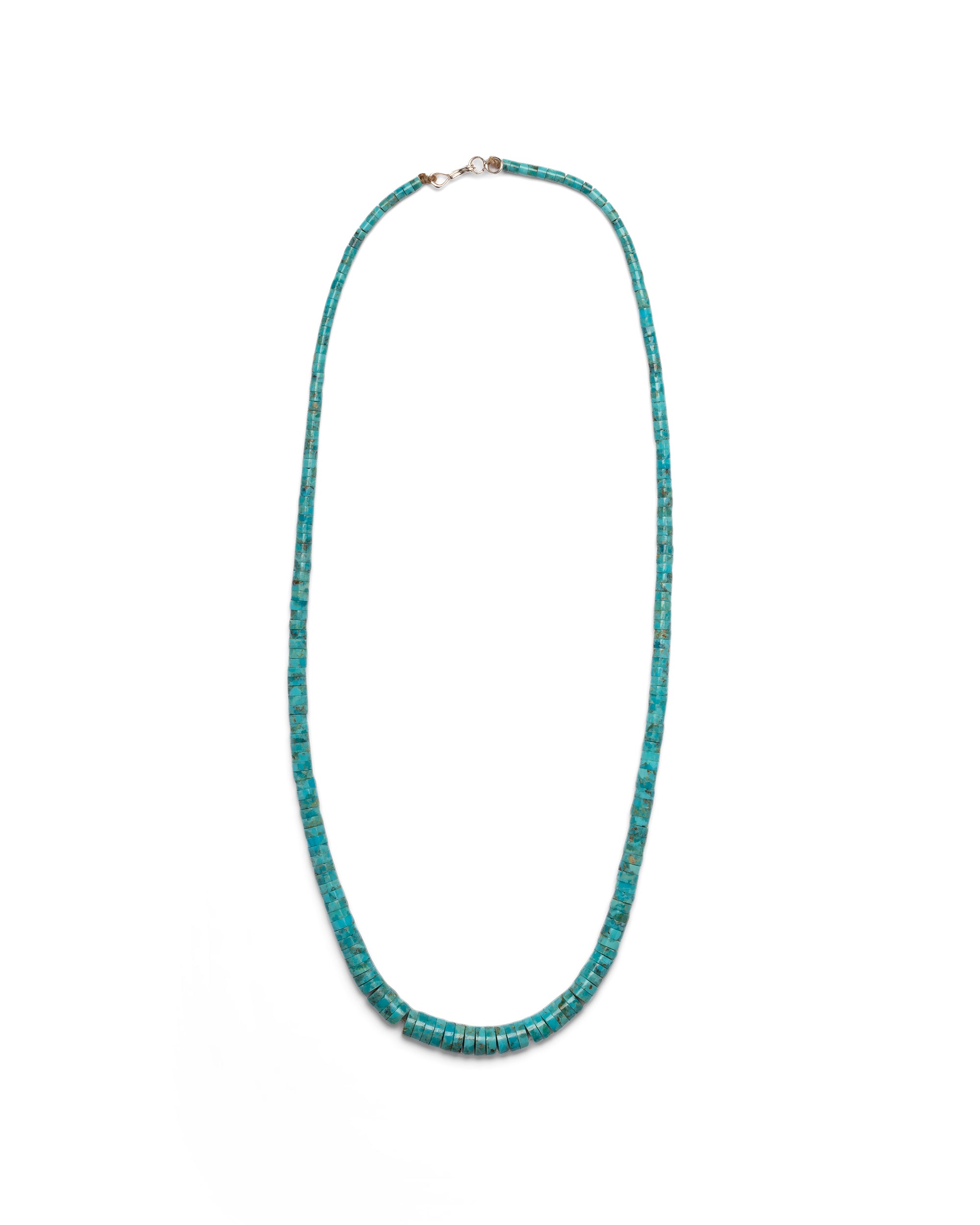 Medium Natural Turquoise Bead Necklace