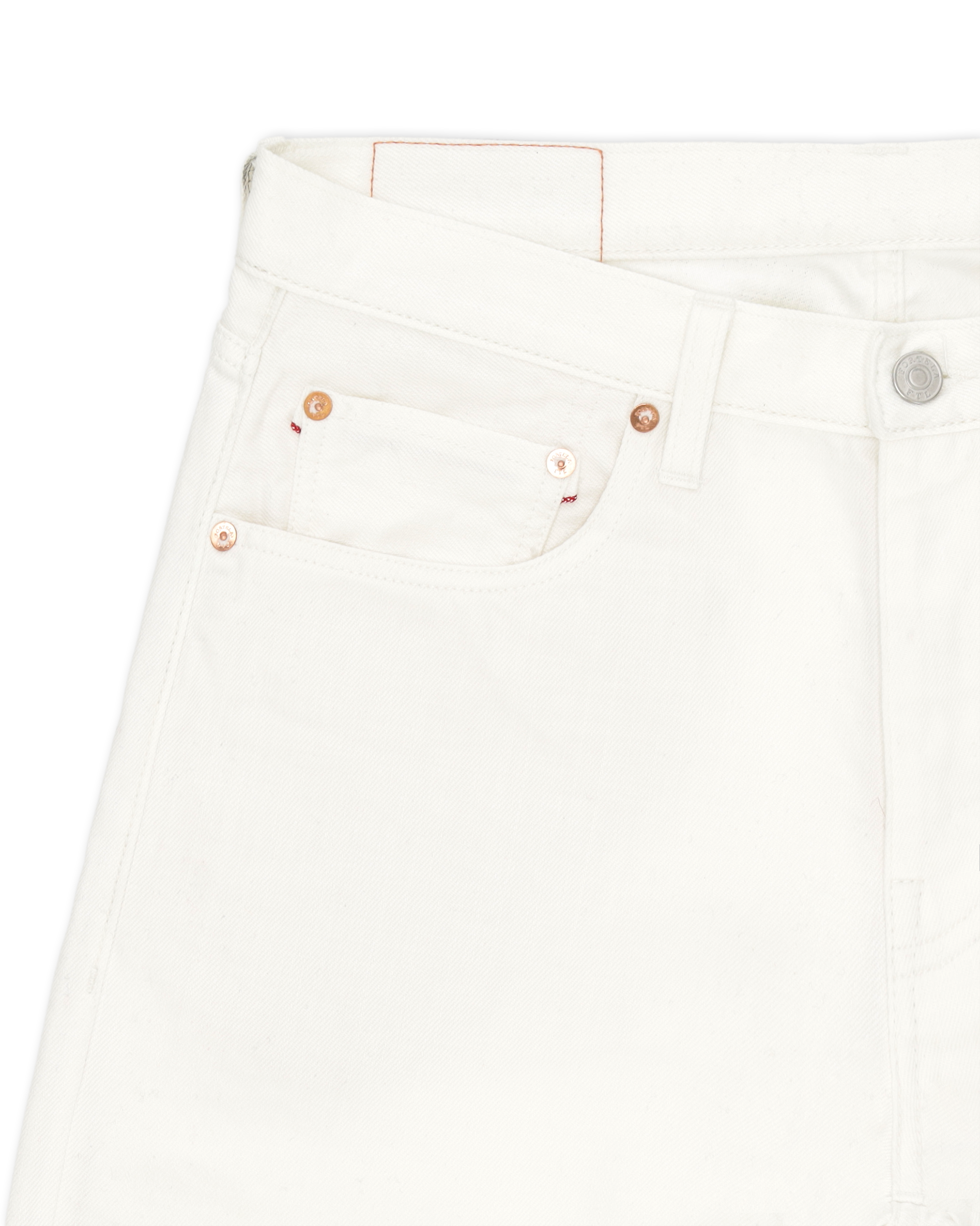 356 Jaky Japan Denim Cimosato 5 Tasche Regular Fit White