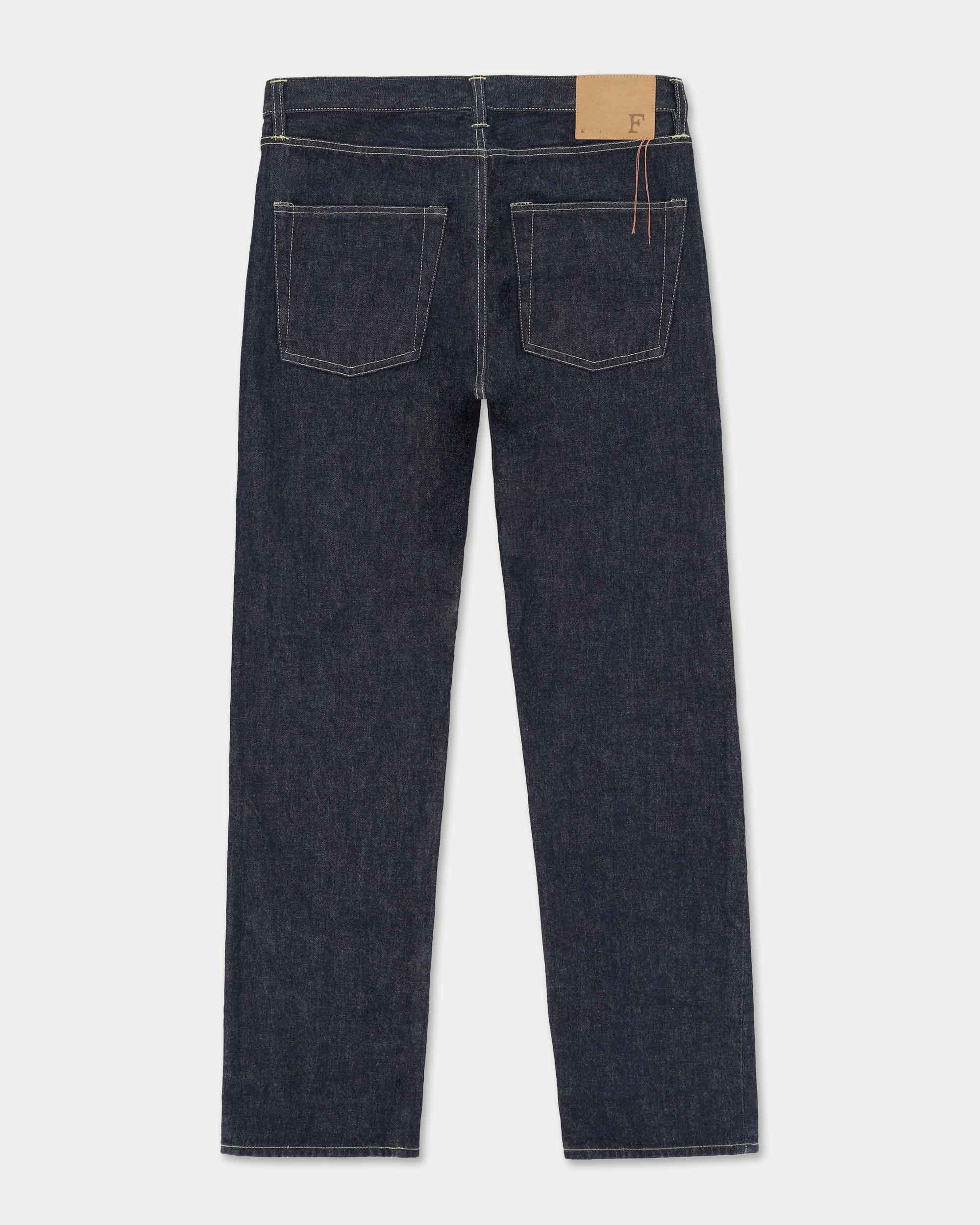 356 Jaky Japan Selvedge Denim 5 Pocket Regular Fit Indigo Rinse - L33''