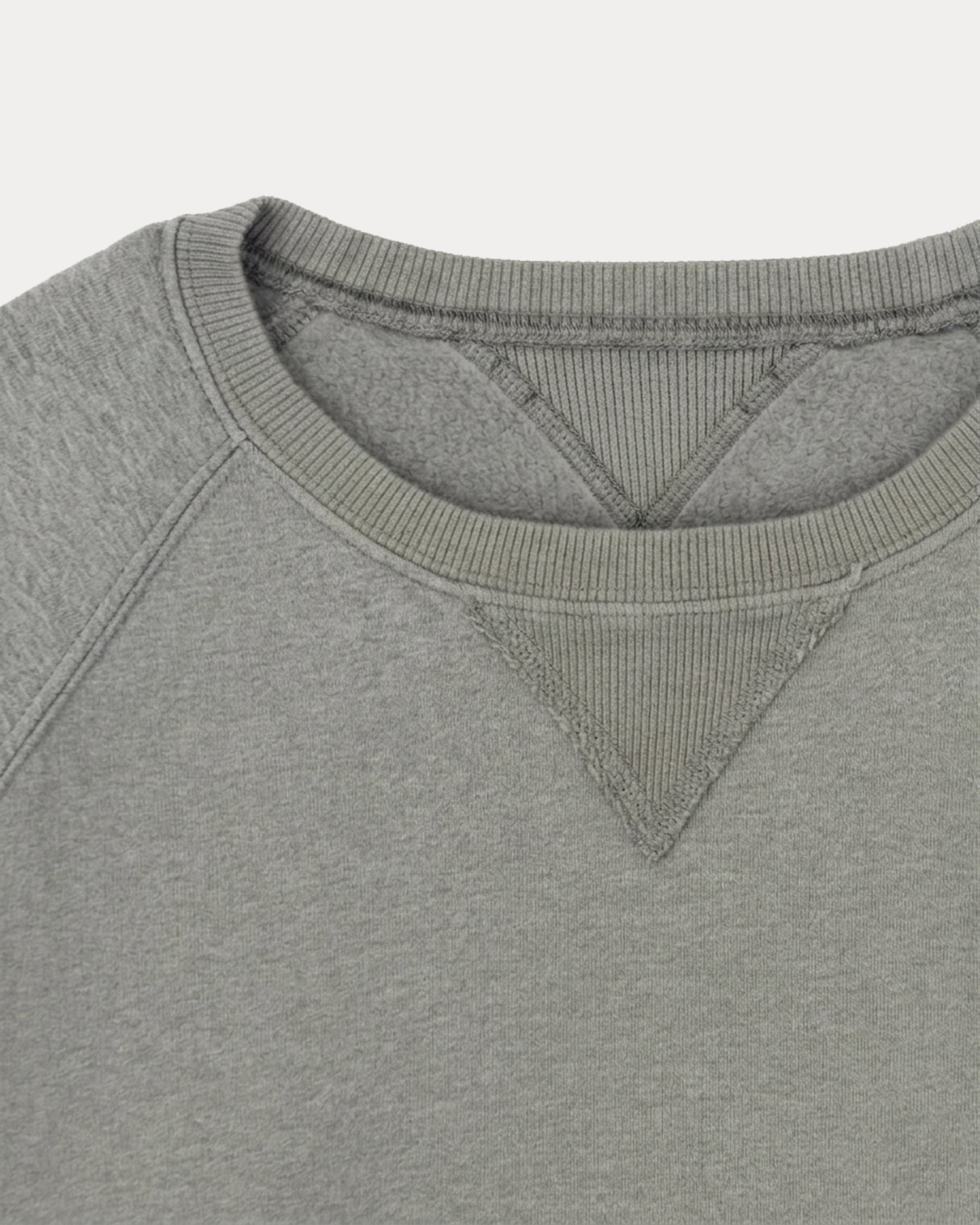 Harvard Felpa Girocollo in Jersey Garzato con taglio Raglan