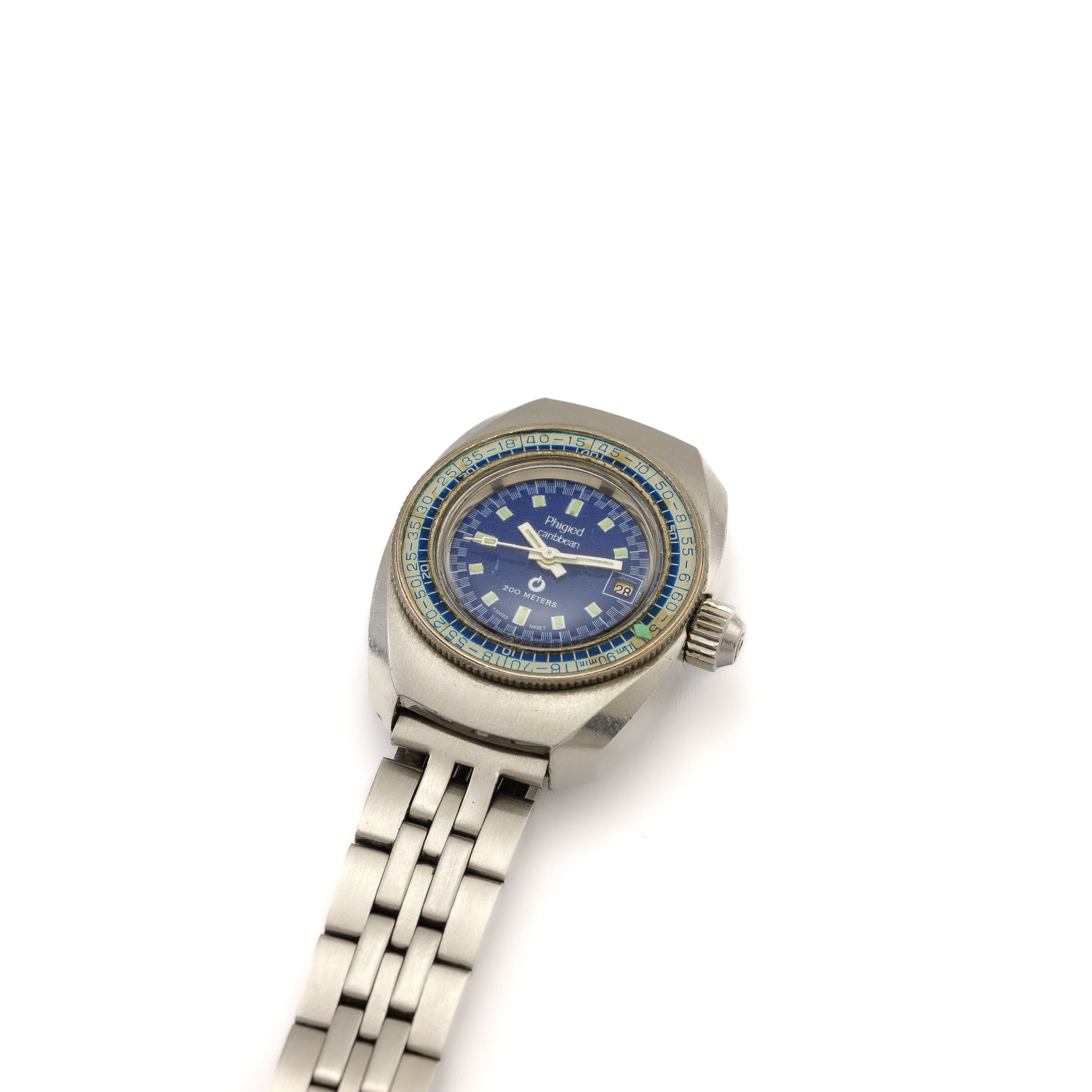 Piguet Carribean 426 Quadrante Blu