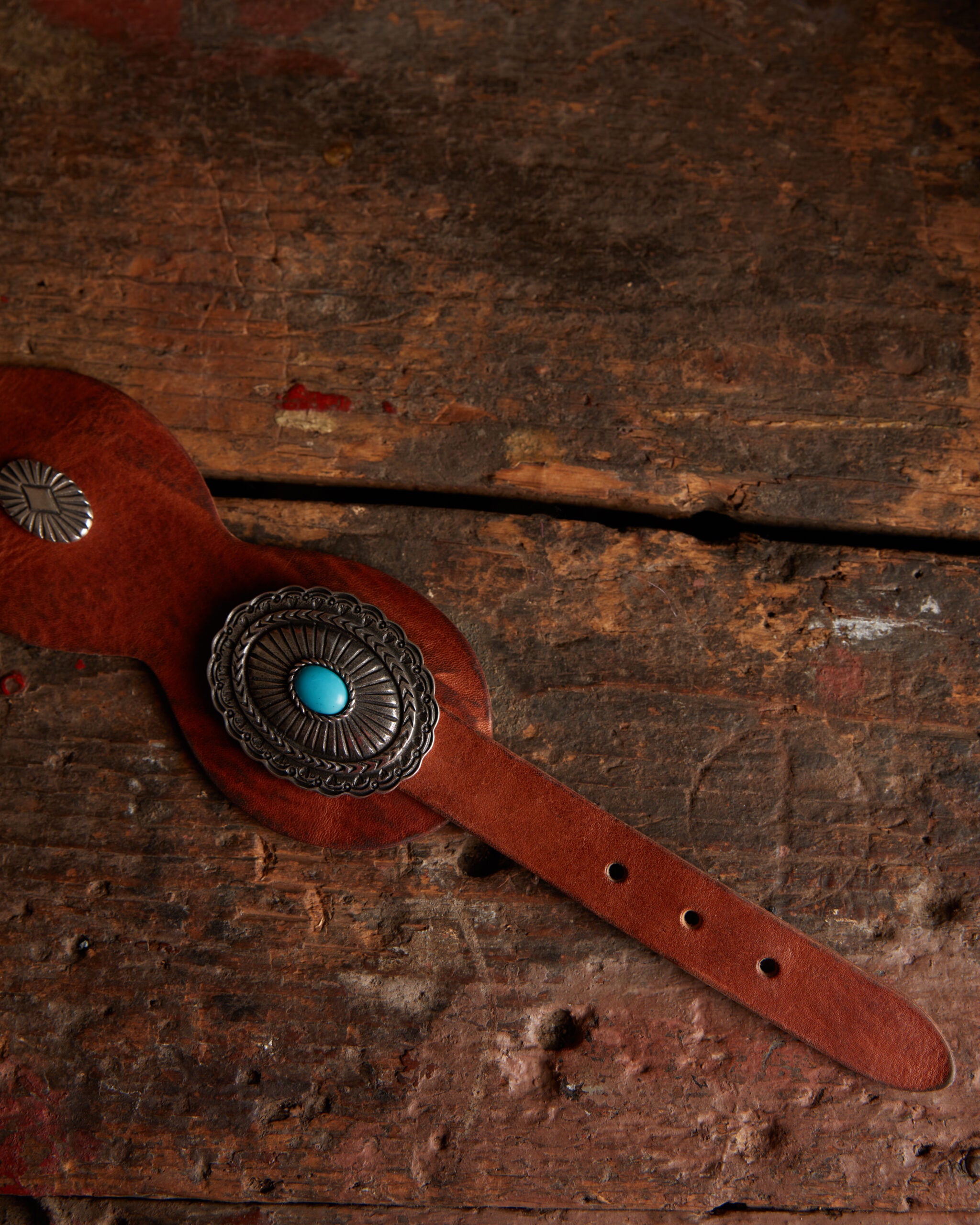 Tatum Cintura in Pelle con Conchos