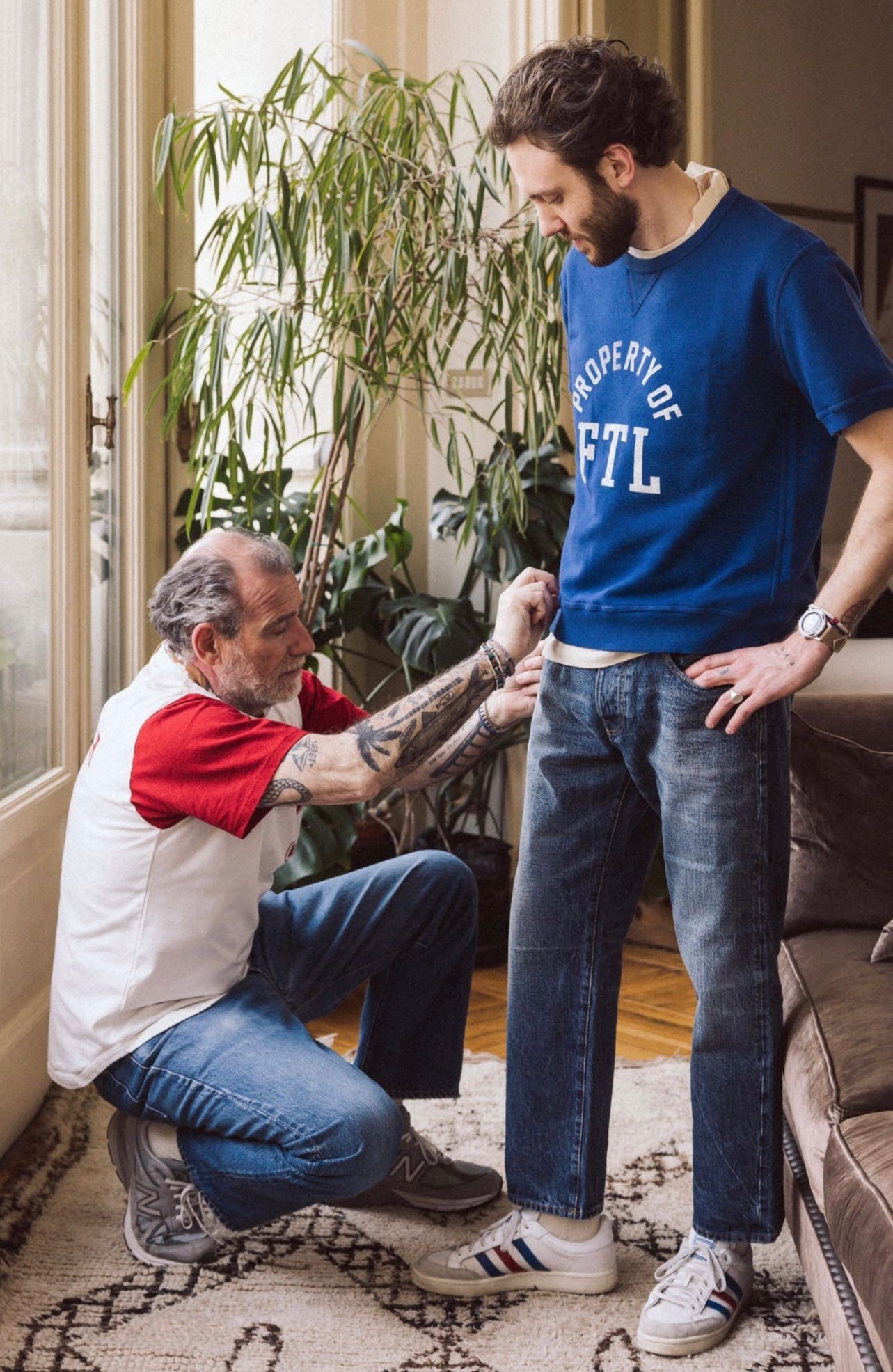 965 John Japan Denim Cimosato 5 Tasche Regular Fit Stone Wash