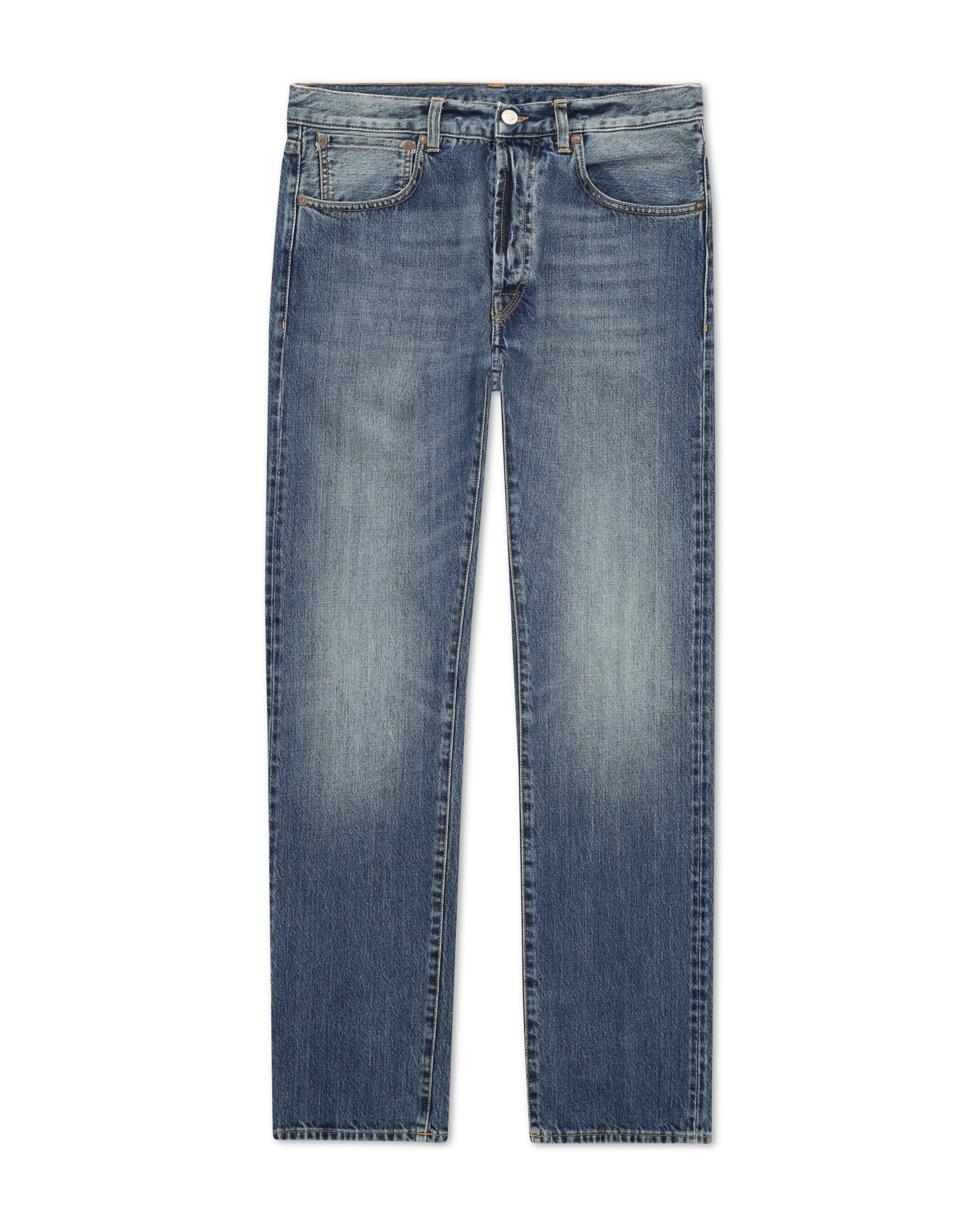 6263NWJC Japan Selvedge Denim 5 Pocket Regular Fit Stone Wash