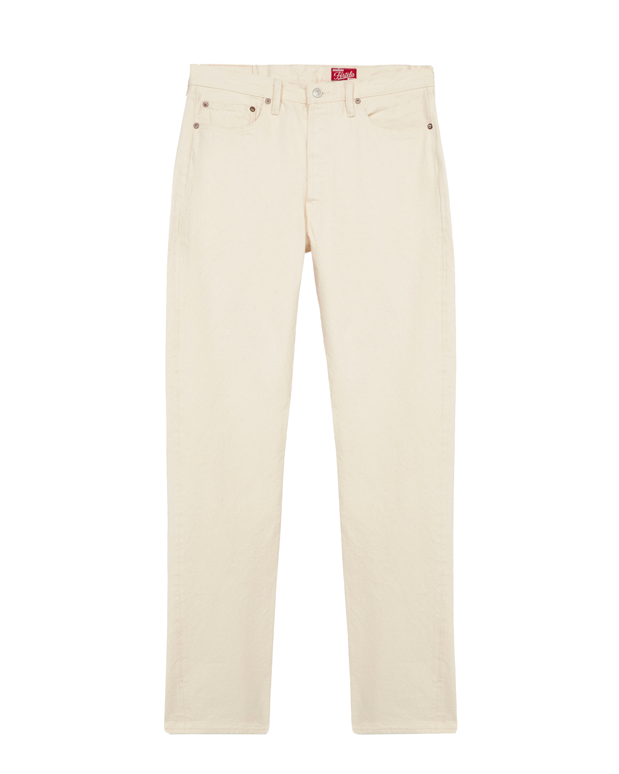 992 Johnny Japan Denim Selvedge Ecrù 5-pocket High-waisted