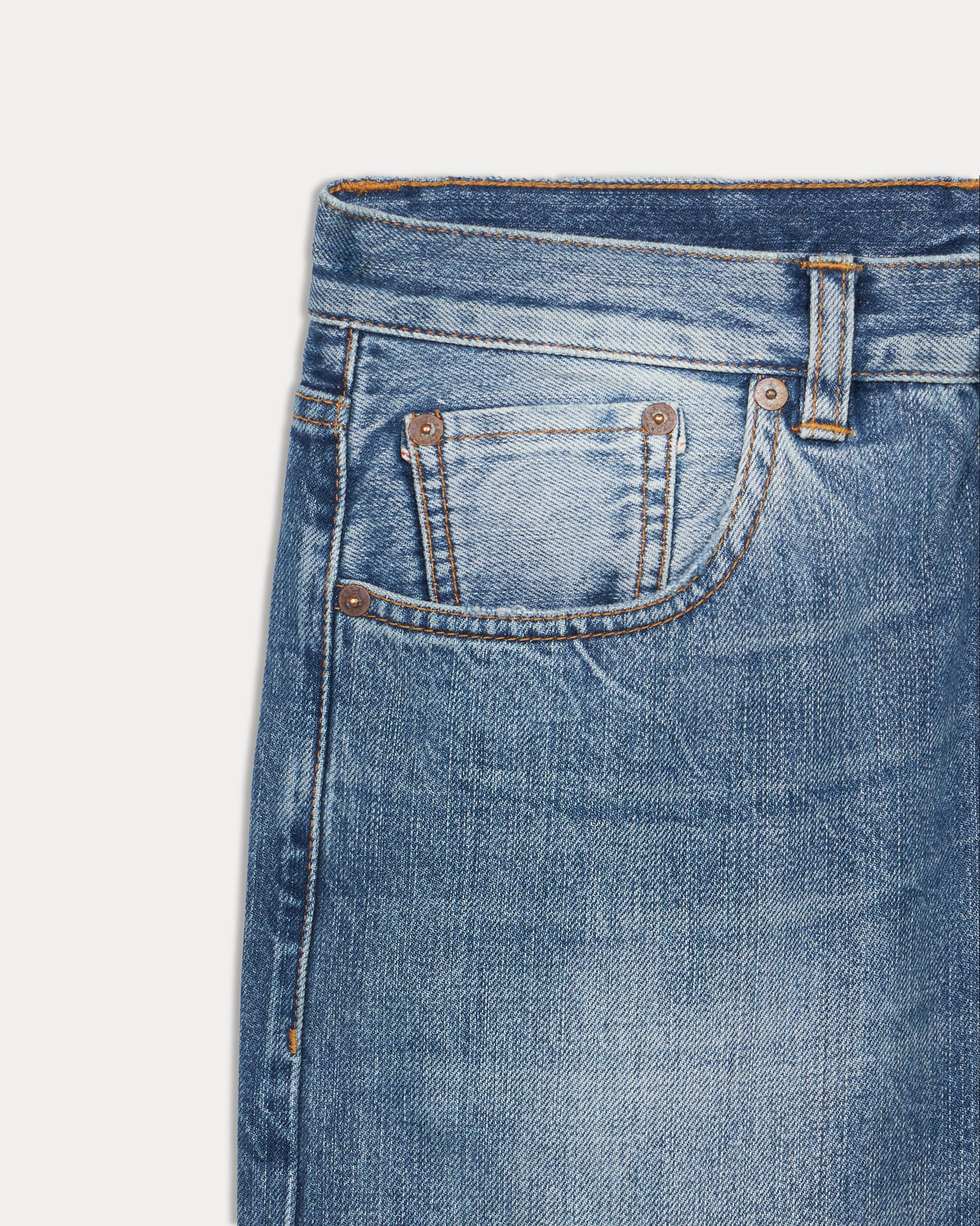 Five Pockets Denim Pants
