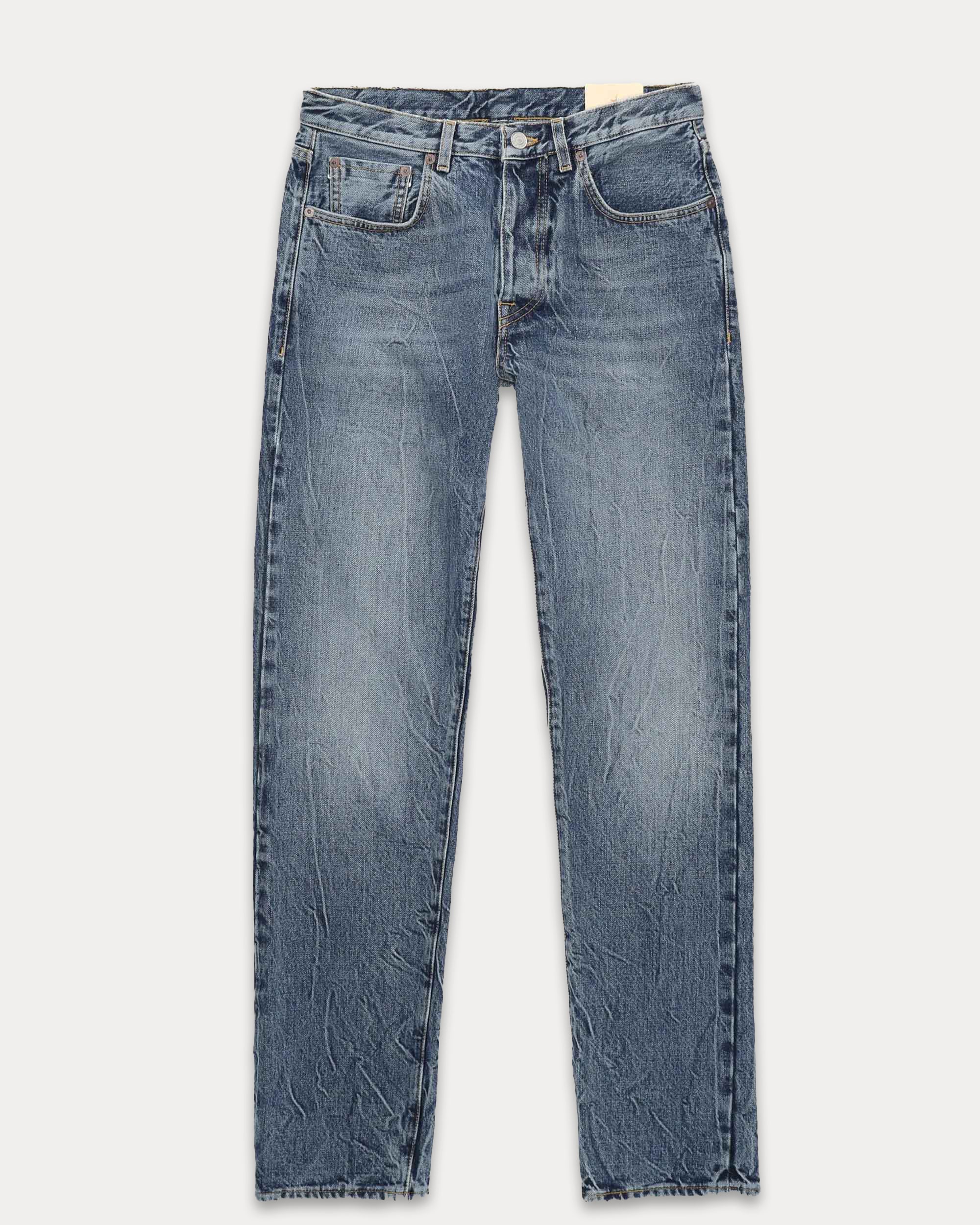 912 Johnd Japan Denim Cimosato 5 Tasche Regular Fit Stone Wash - L33''