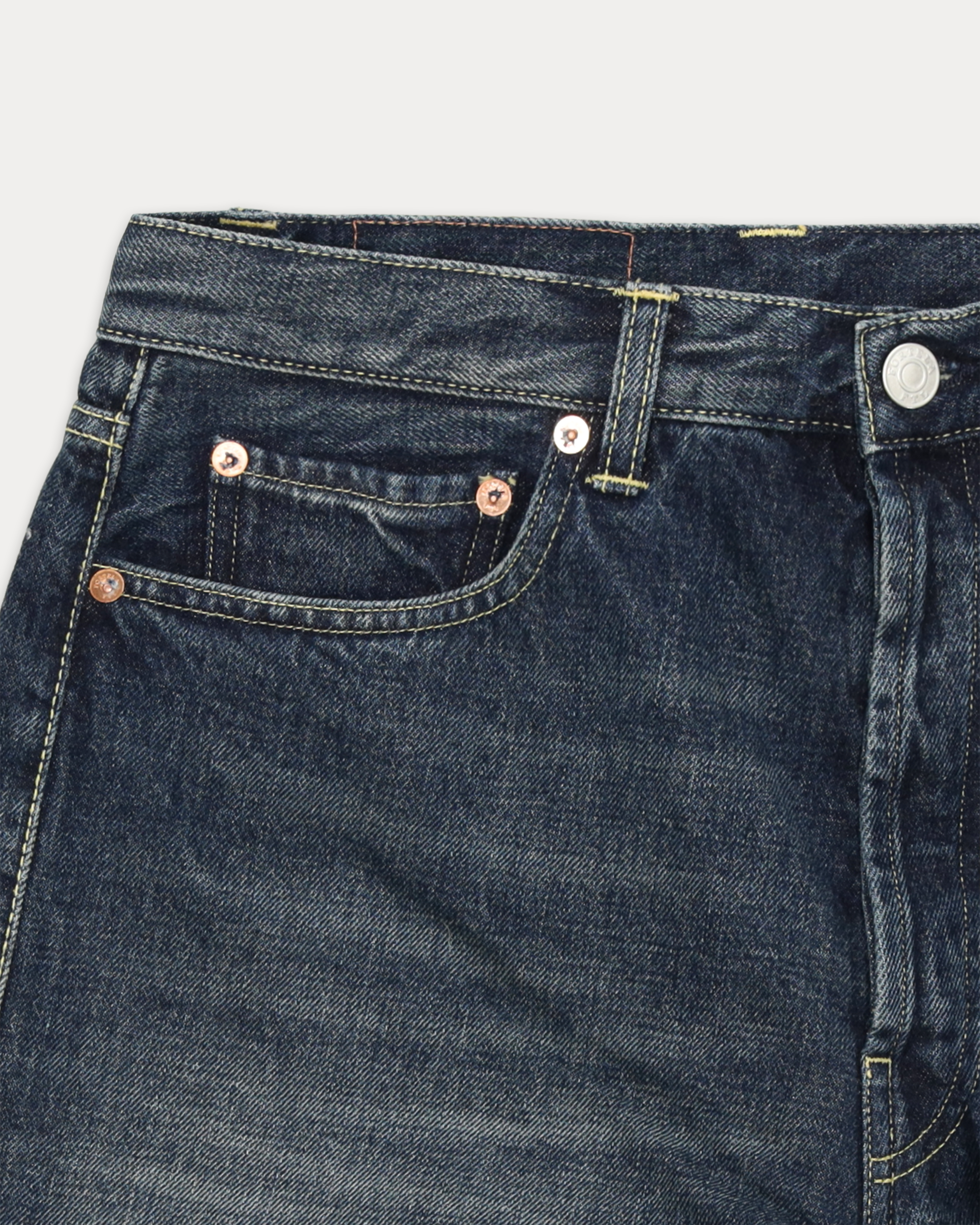 914 Sean Japan Denim 5 Pocket Regular Fit Stone Wash - L29''