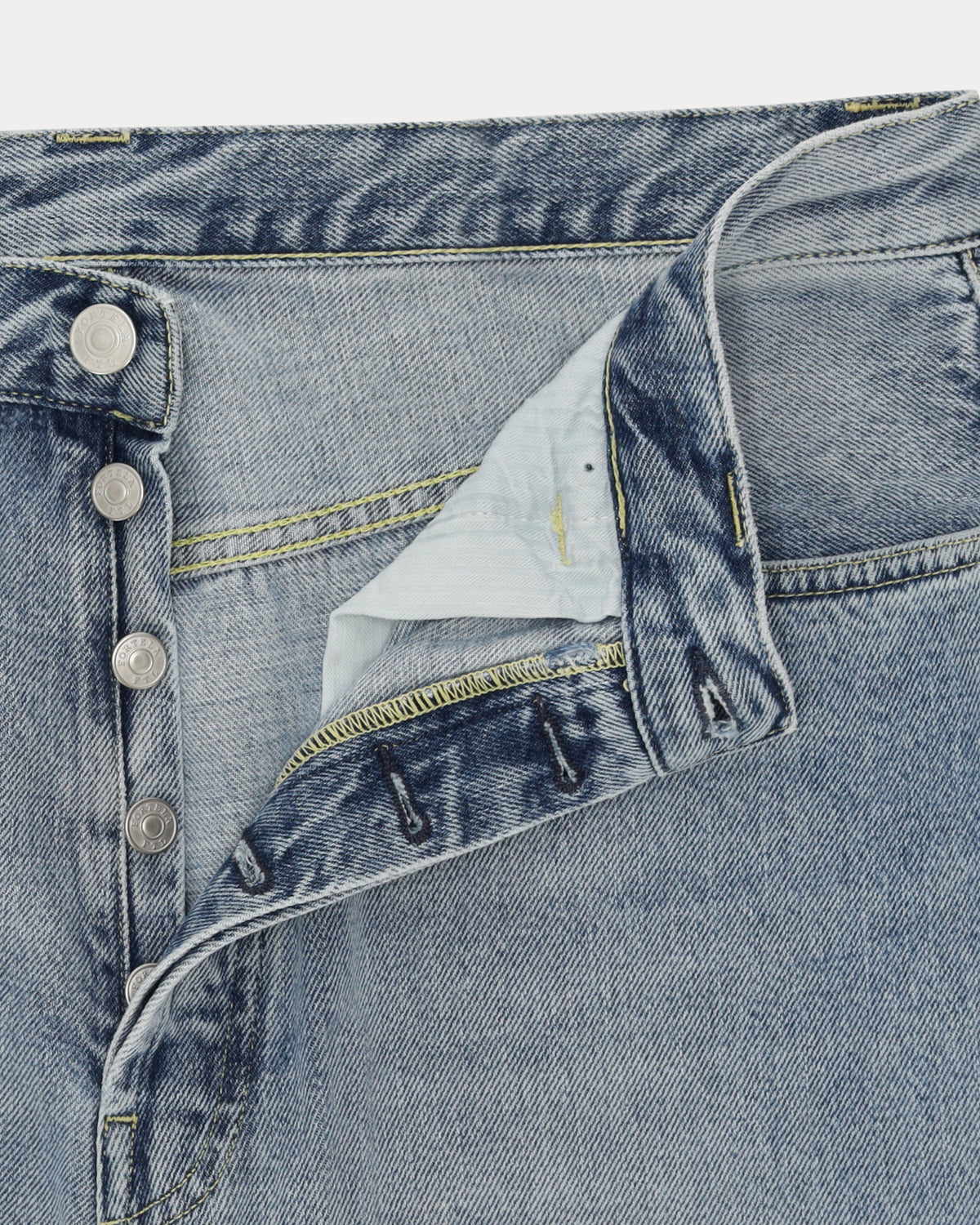 914 Sean Japan Denim 5 Tasche Regular Fit Bleach Wash - L33"