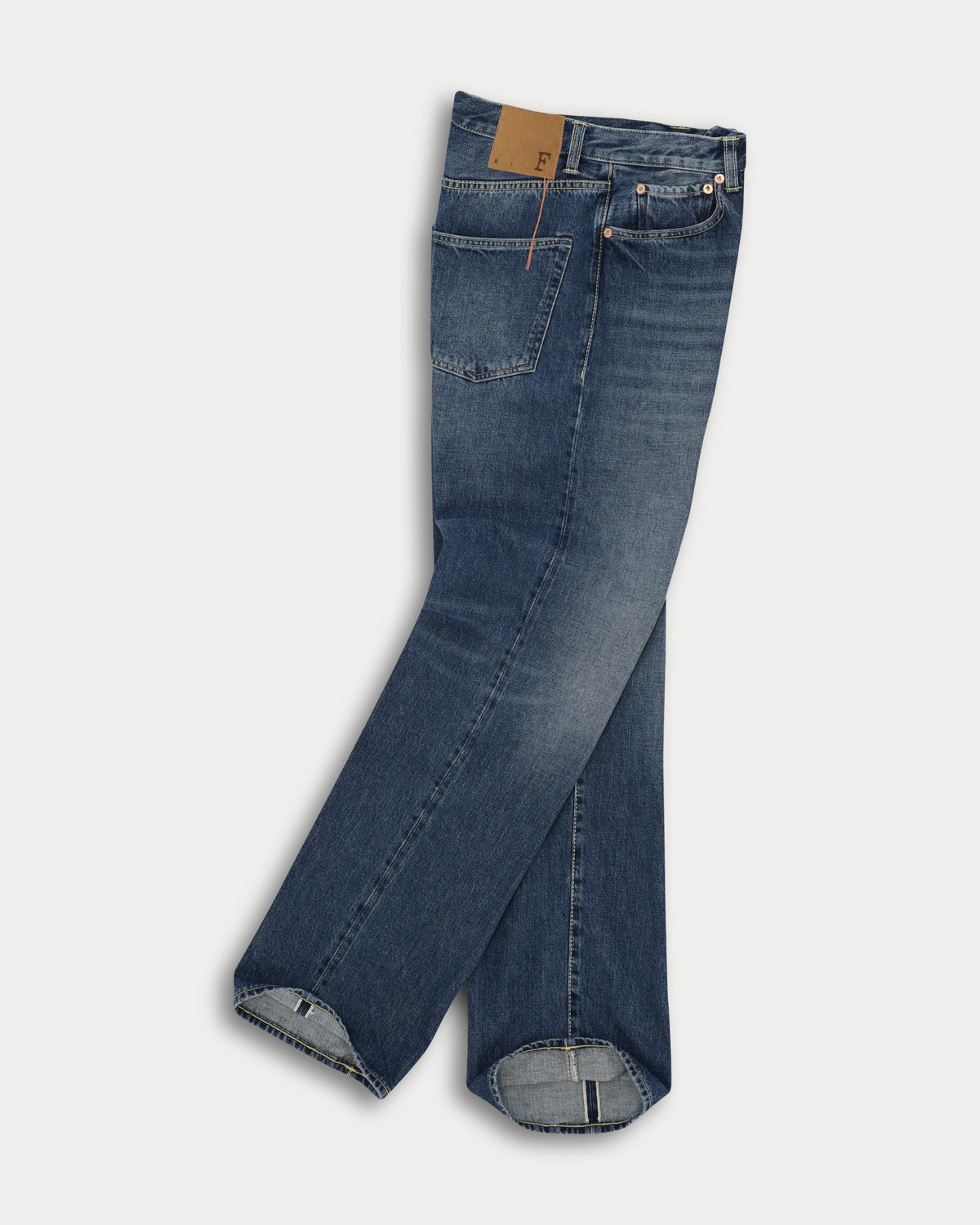 914 Sean Japan Denim 5 Tasche Regular Fit Stone Wash - L33''