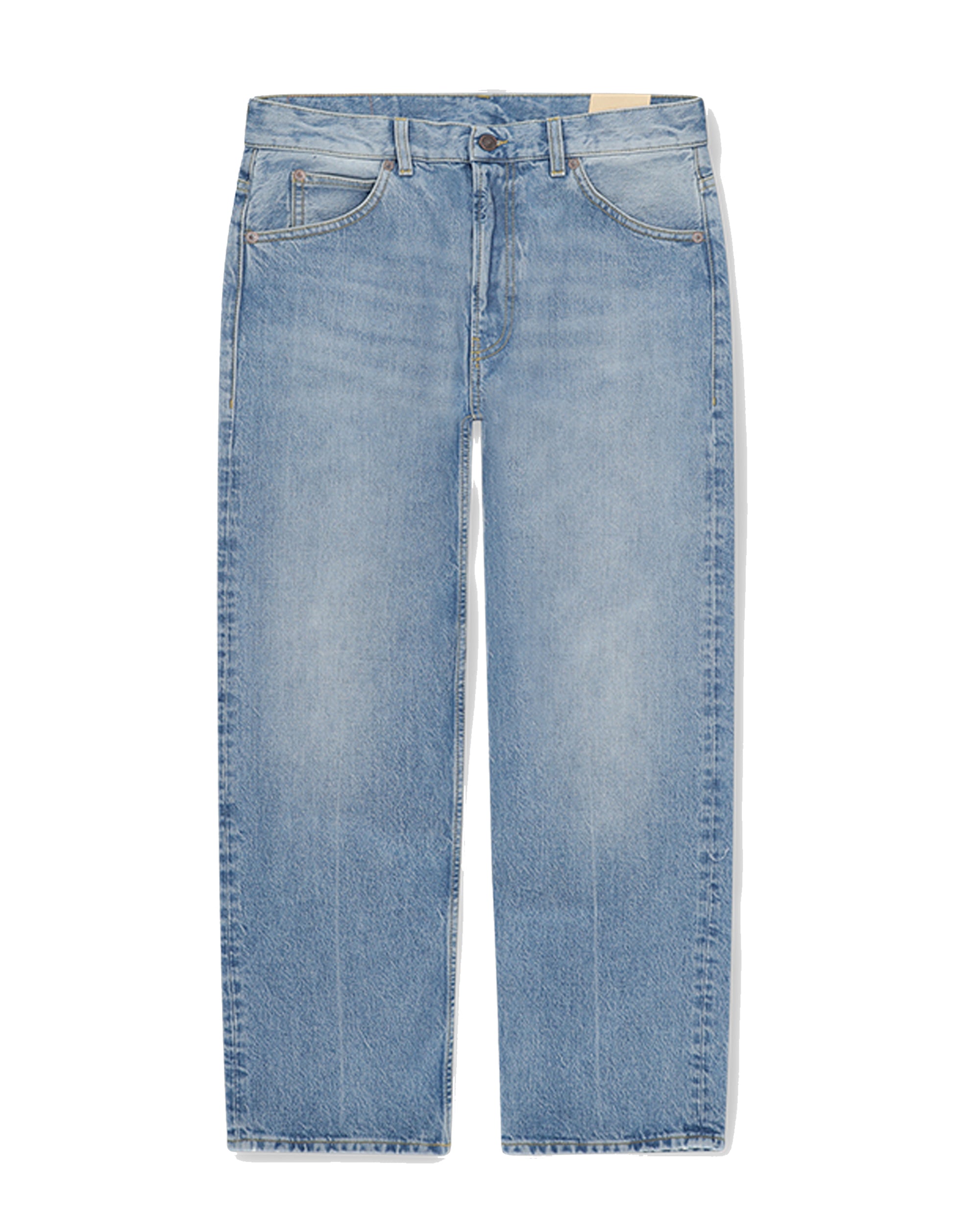 944 Jason Denim 5 Tasche A Vita Alta Bleach Wash