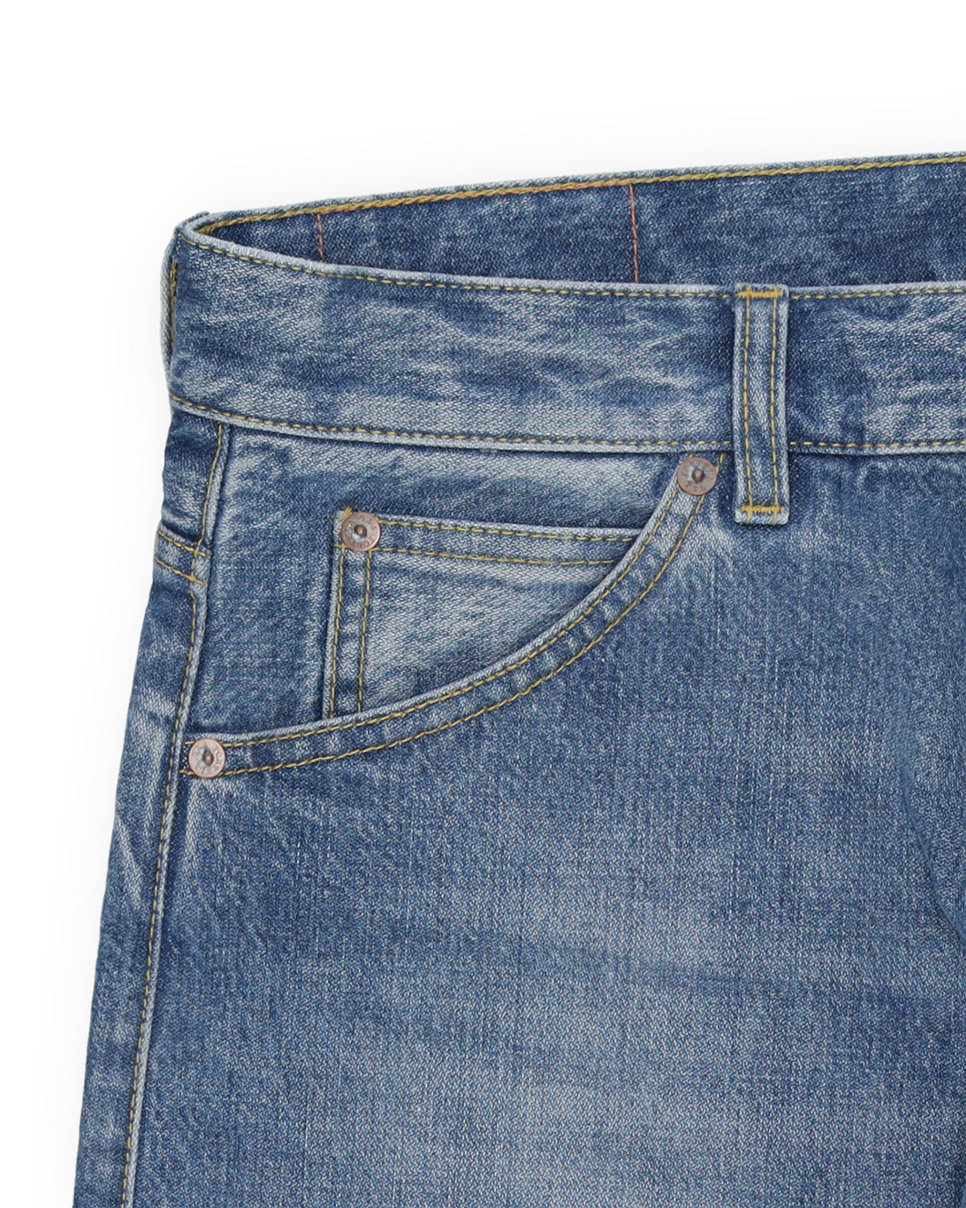 944 Jason Denim 5 Tasche A Vita Alta Stone Wash