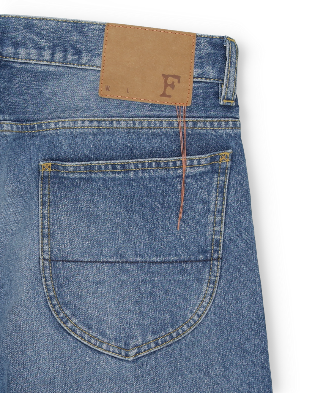 944 Jason Denim 5 Tasche A Vita Alta Stone Wash