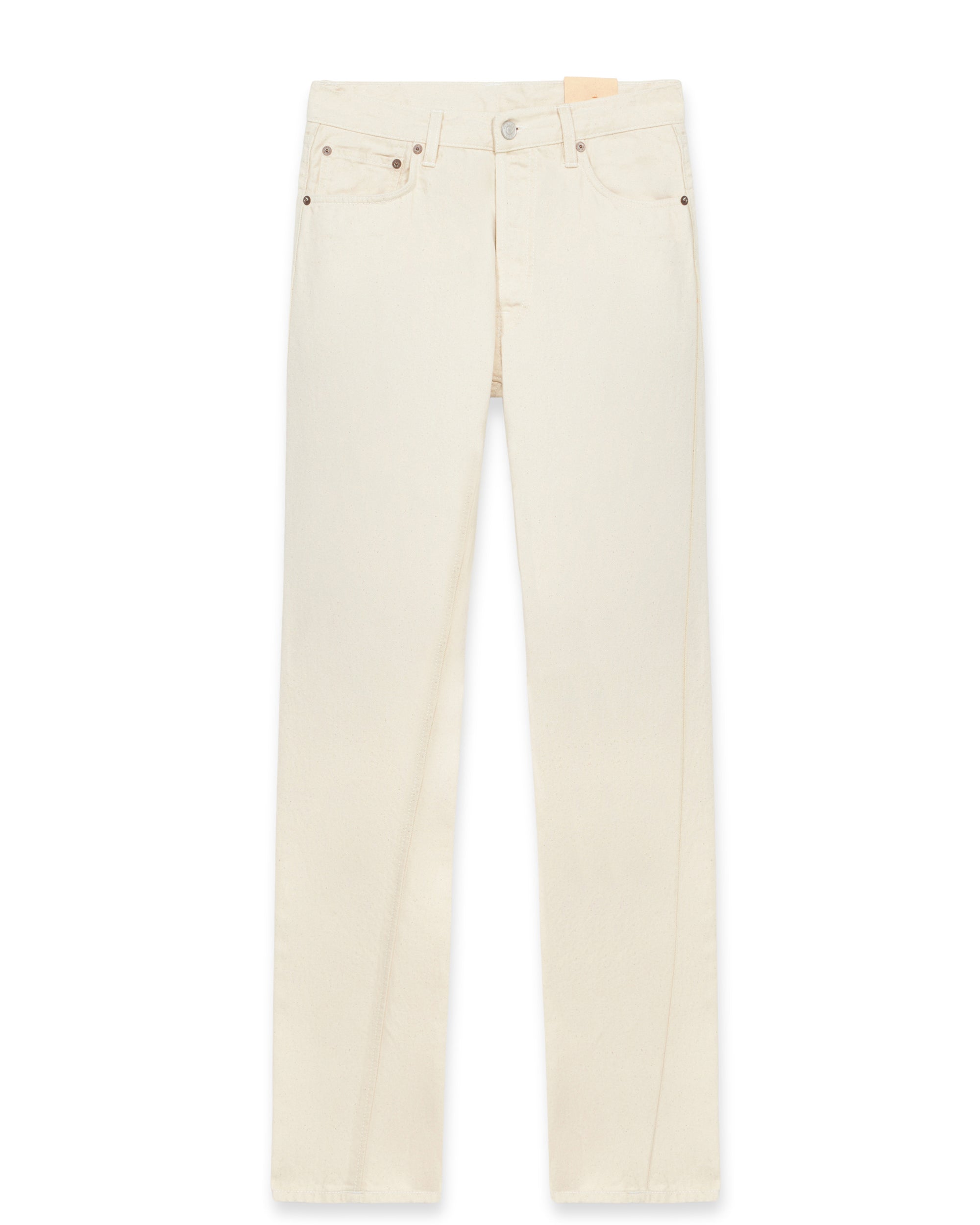 912 Johnd Japan Denim Cimosato 5 Tasche Regular Fit Ecru'