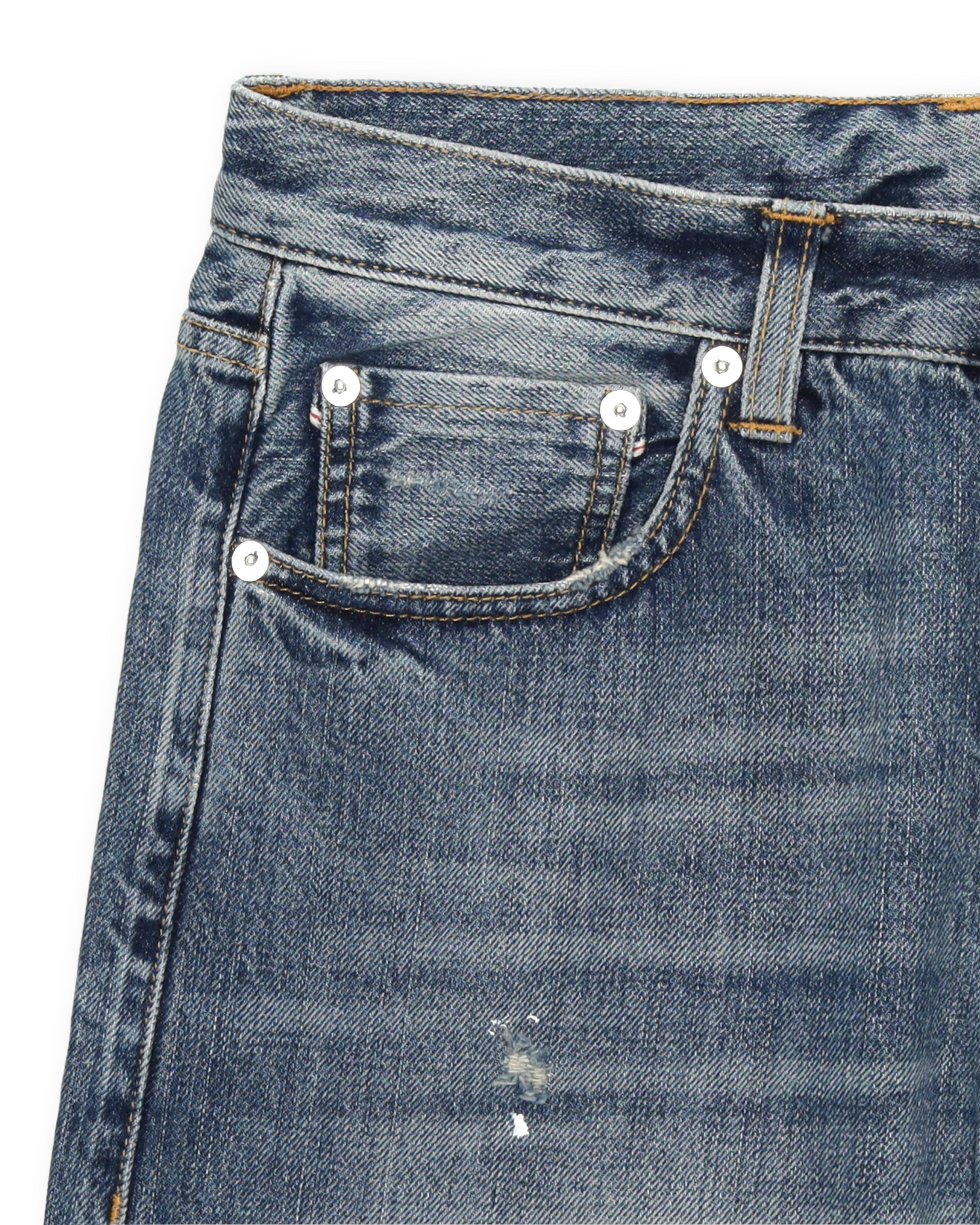 965 John Japan Denim Cimosato 5 Tasche Regular Fit Custom Wash