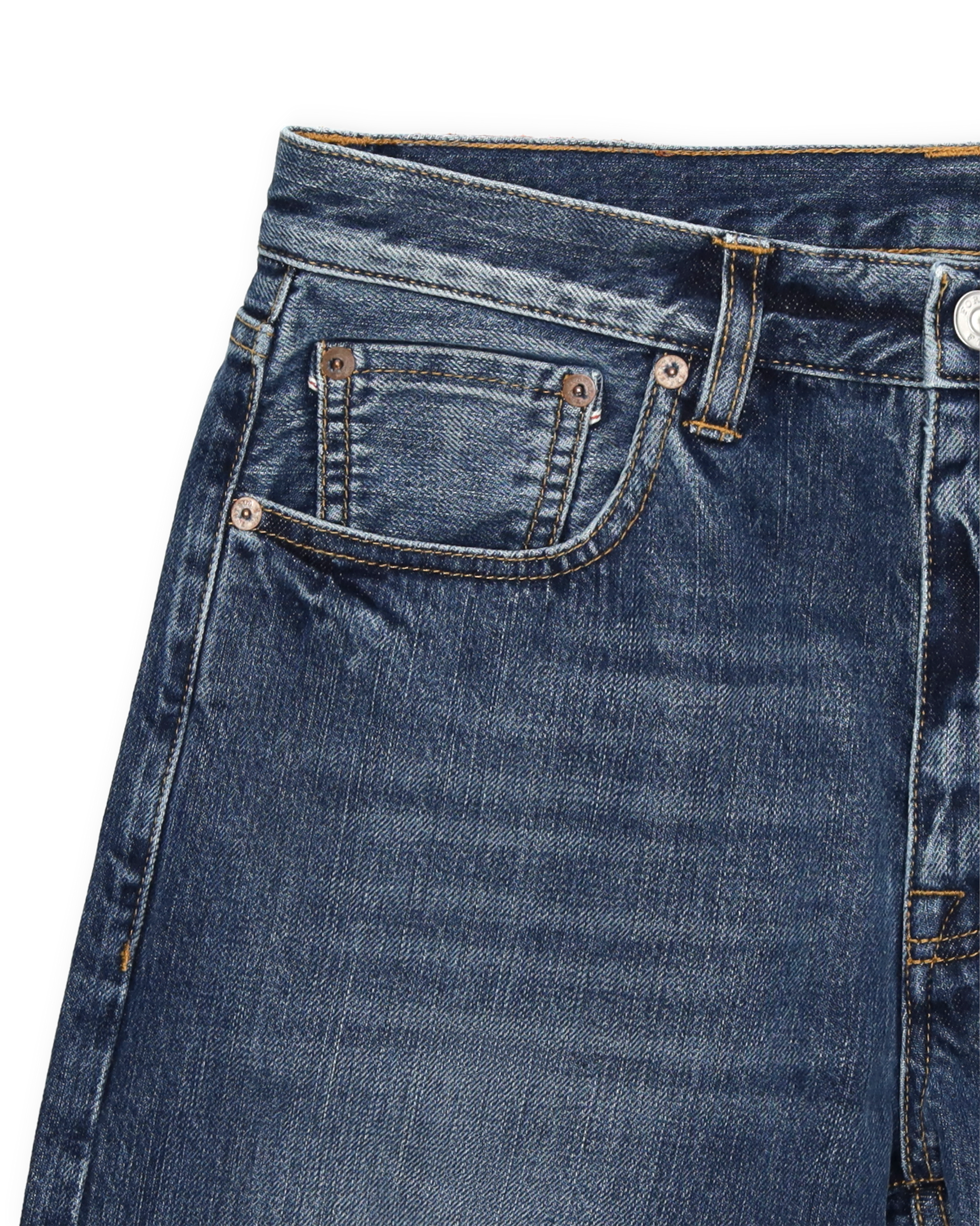 965 John Japan Denim Cimosato 5 Tasche Regular Fit Stone Wash - L29''