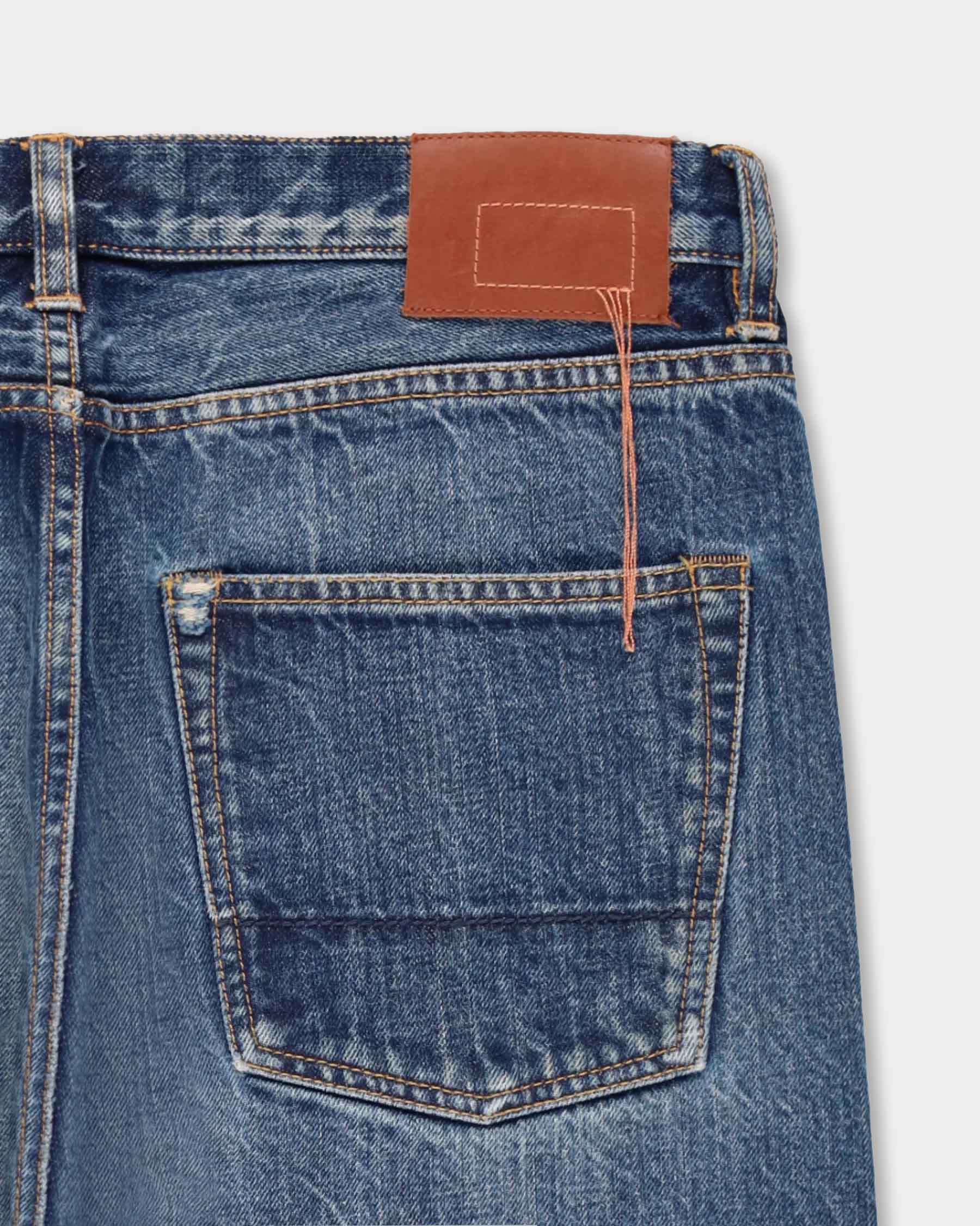 965 John Japan Denim Cimosato 5 Tasche Slim Fit Custom Wash - L29''