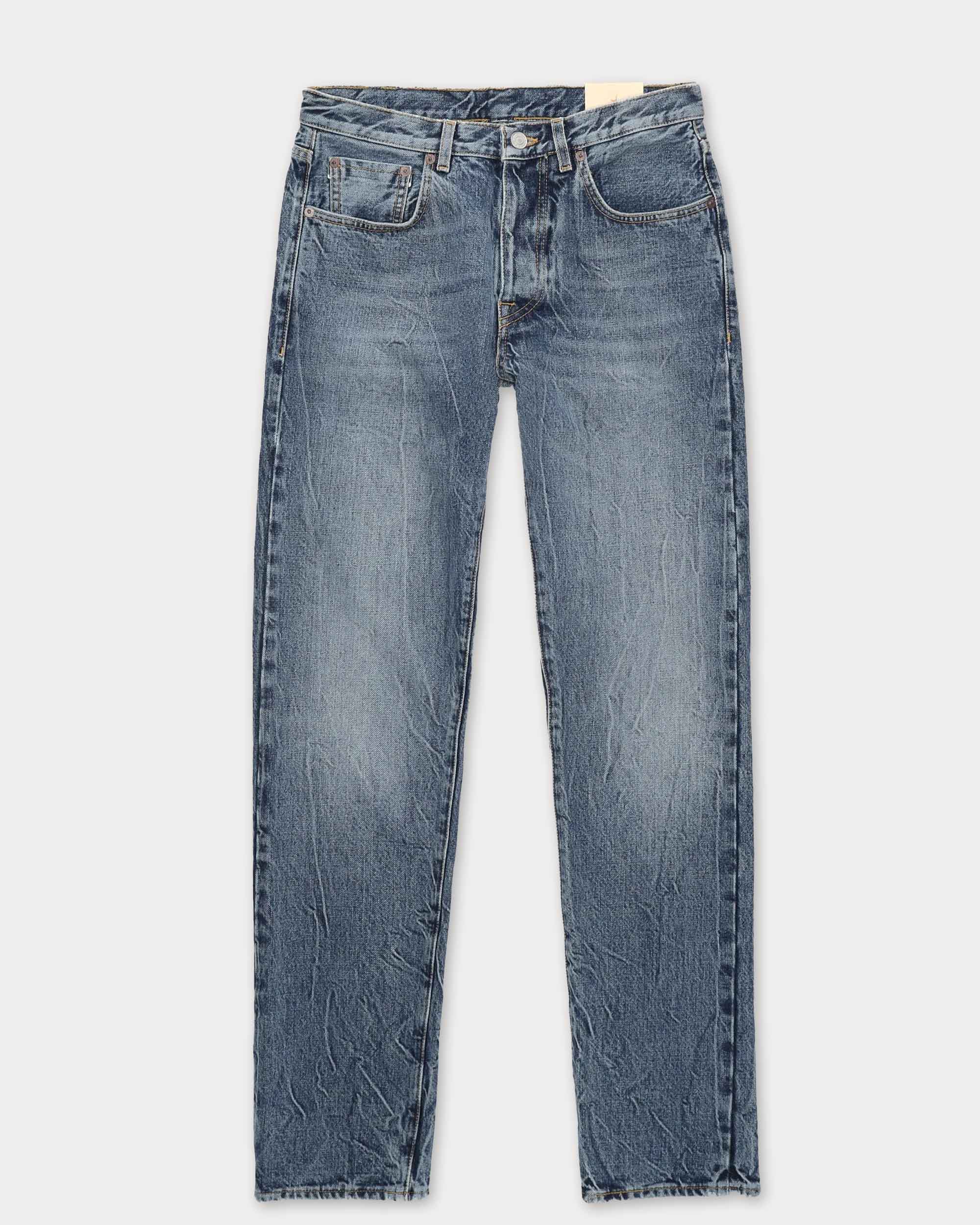 965 John Japan Denim Cimosato 5 Tasche Regular Fit Stone Wash - L33''