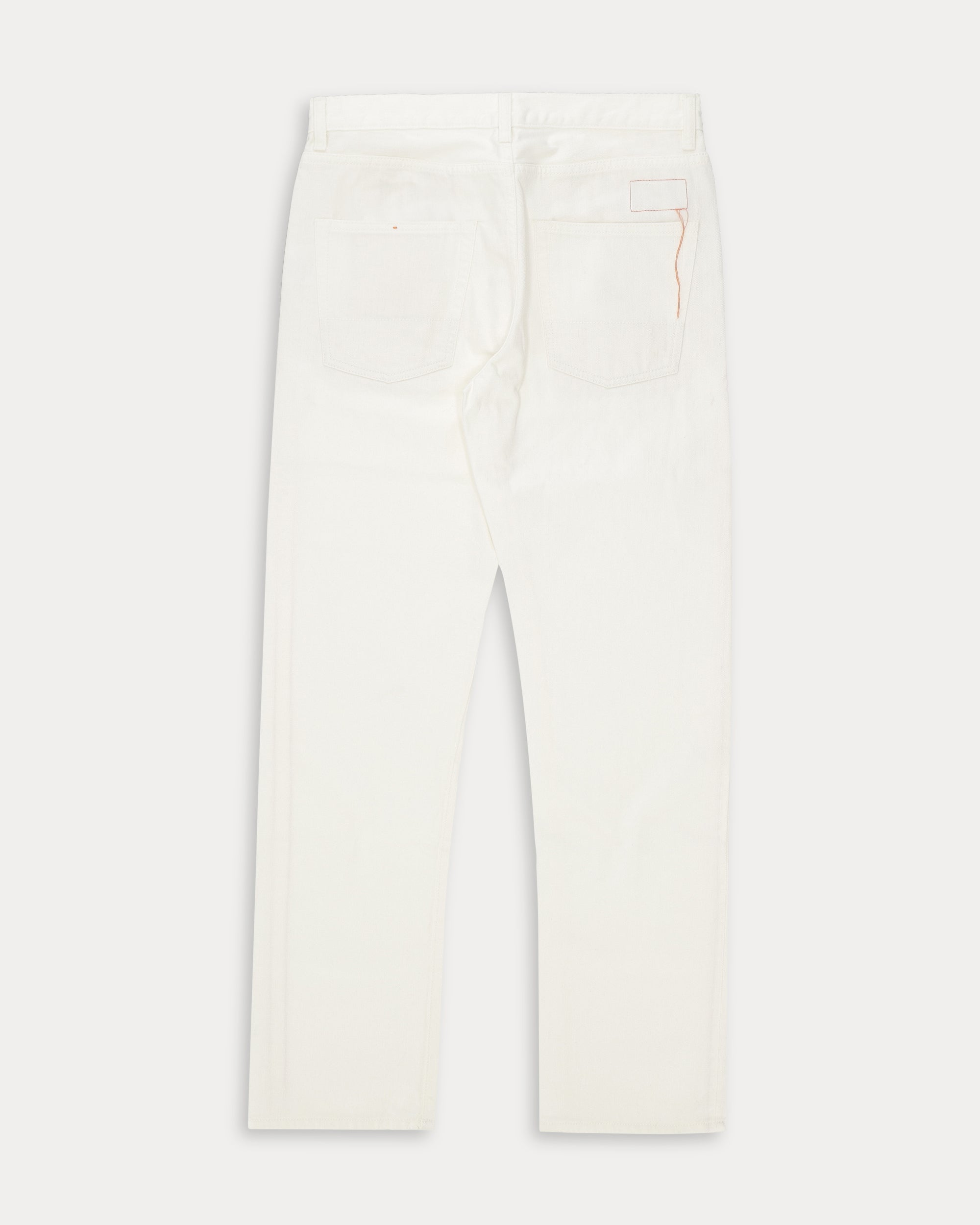 965 John Japan Denim Cimosato Tasche Regular Fit White - L33''