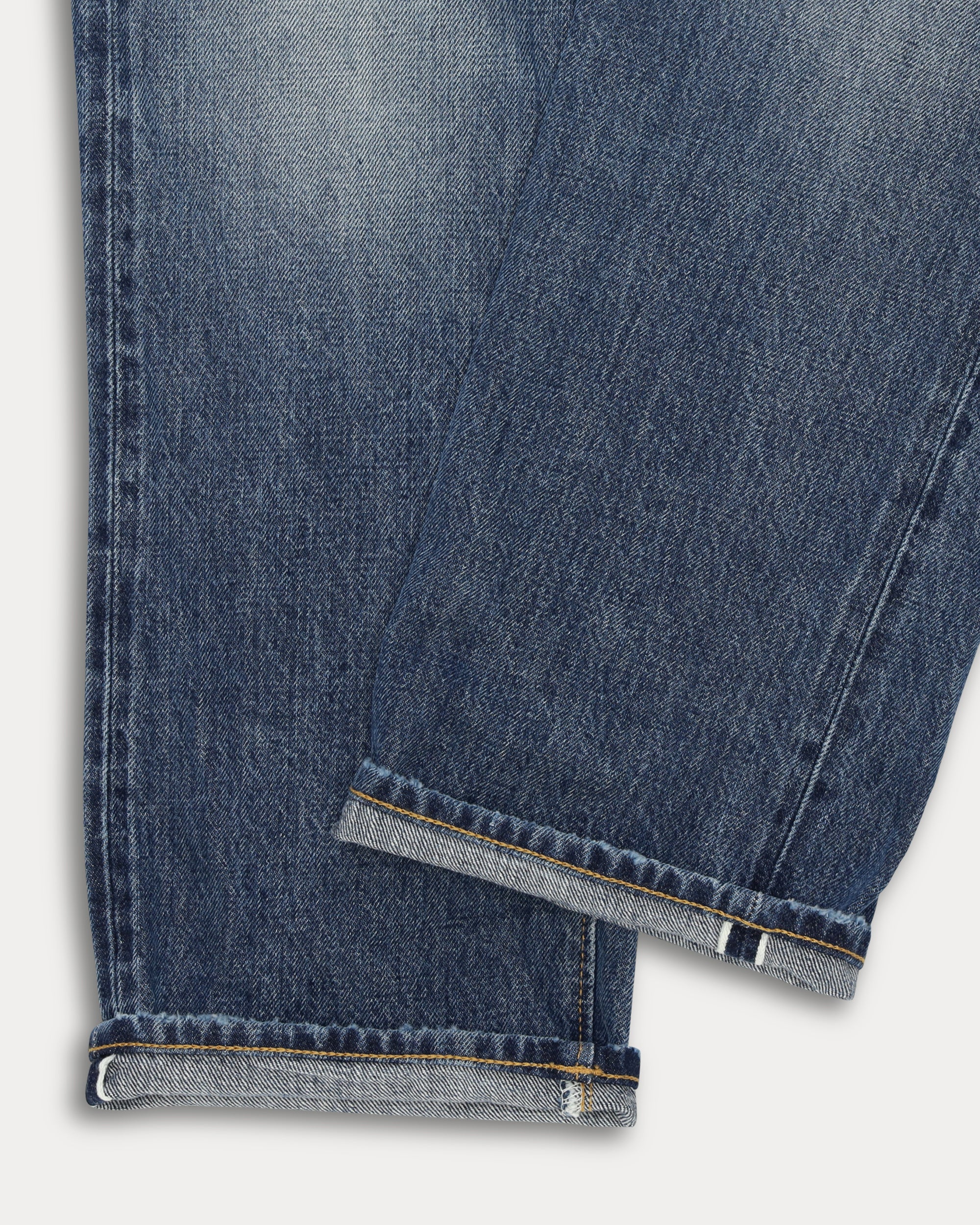 992 Johnny Japan Denim Selvedge Stone Wash 5 Pocket High Waist -L29''