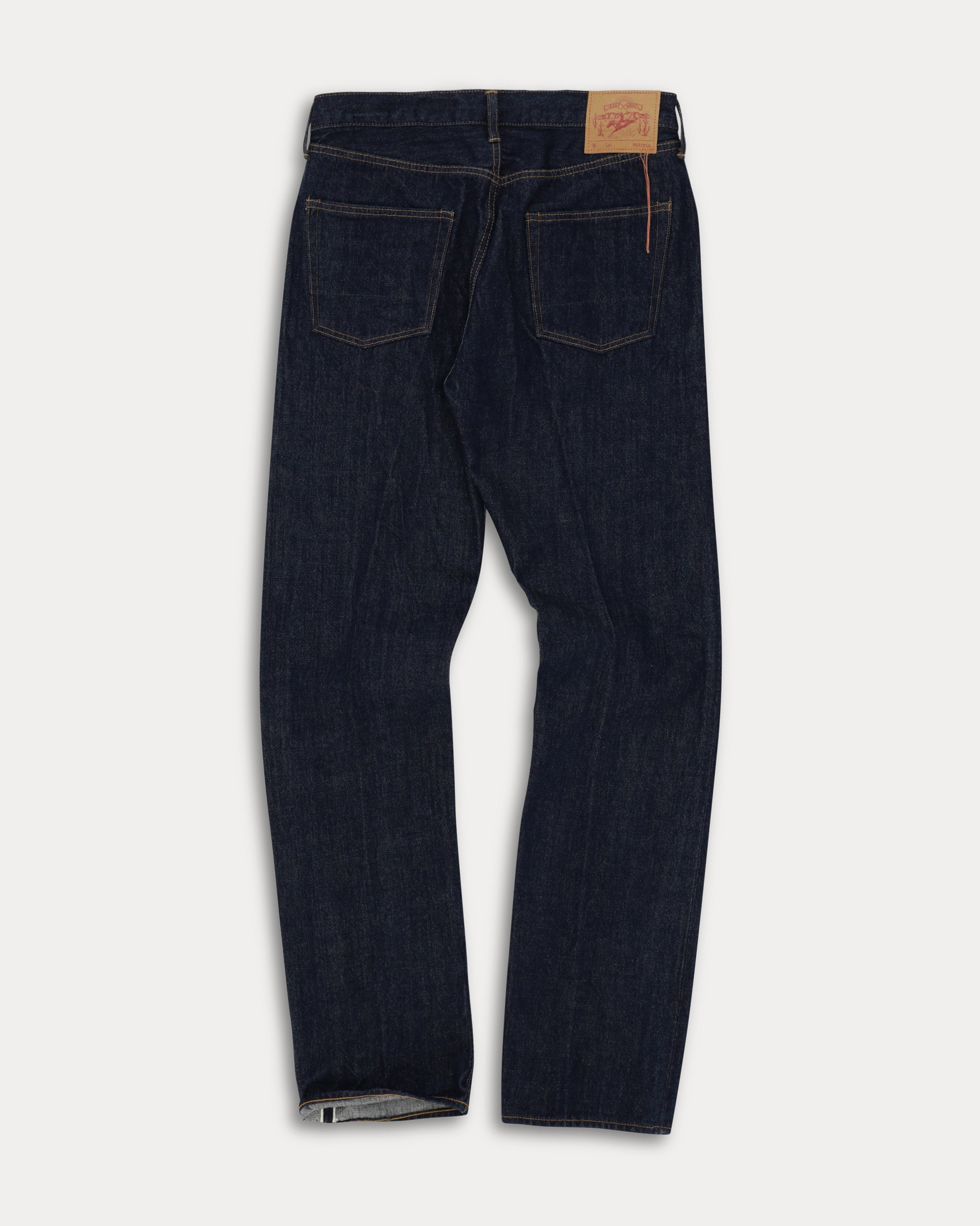 992 Johnny Japan Denim Cimosato Rinse Wash 5 Tasche a Vita Alta - L33''