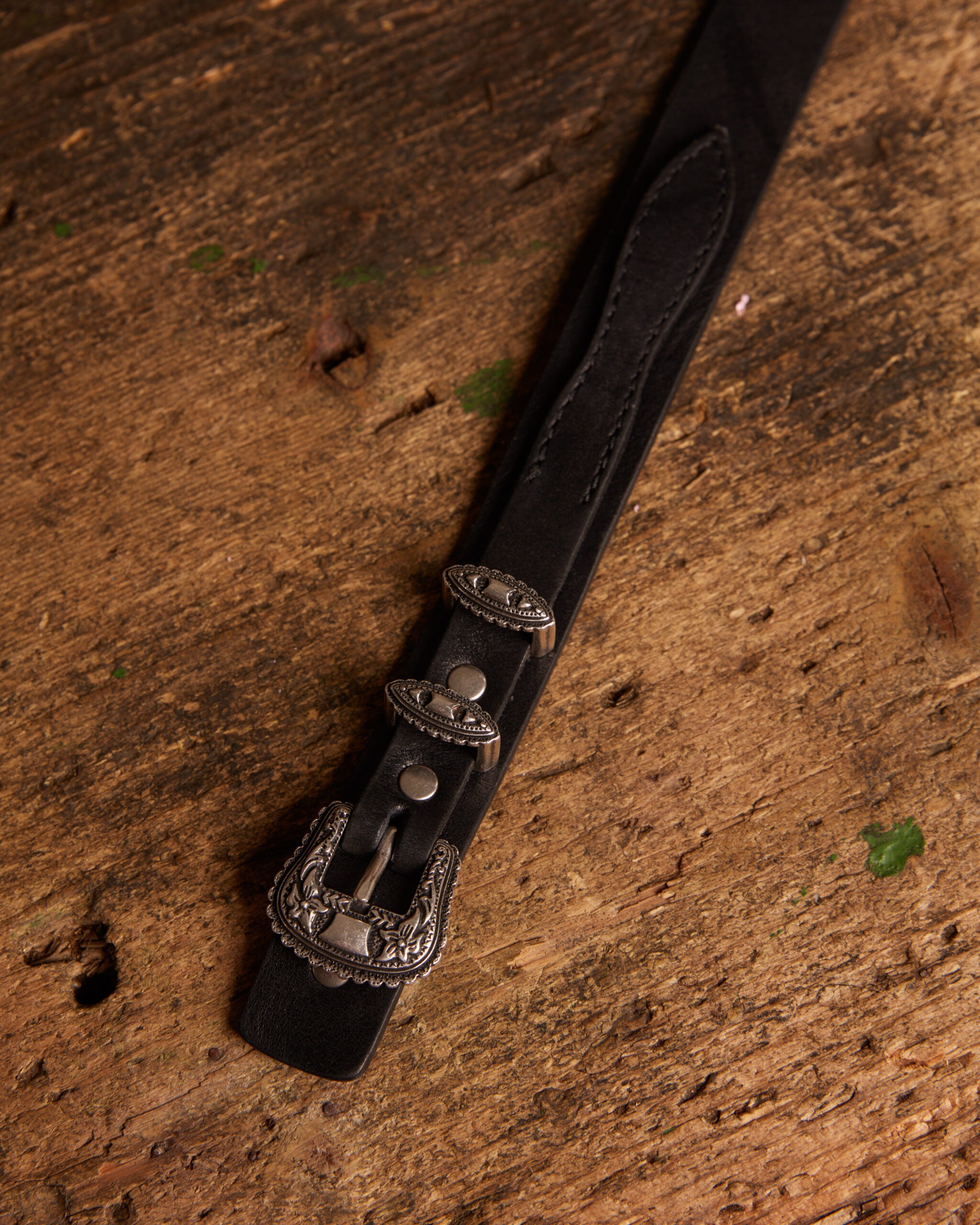 Tasia Cintura in Pelle Doppia Fibbia