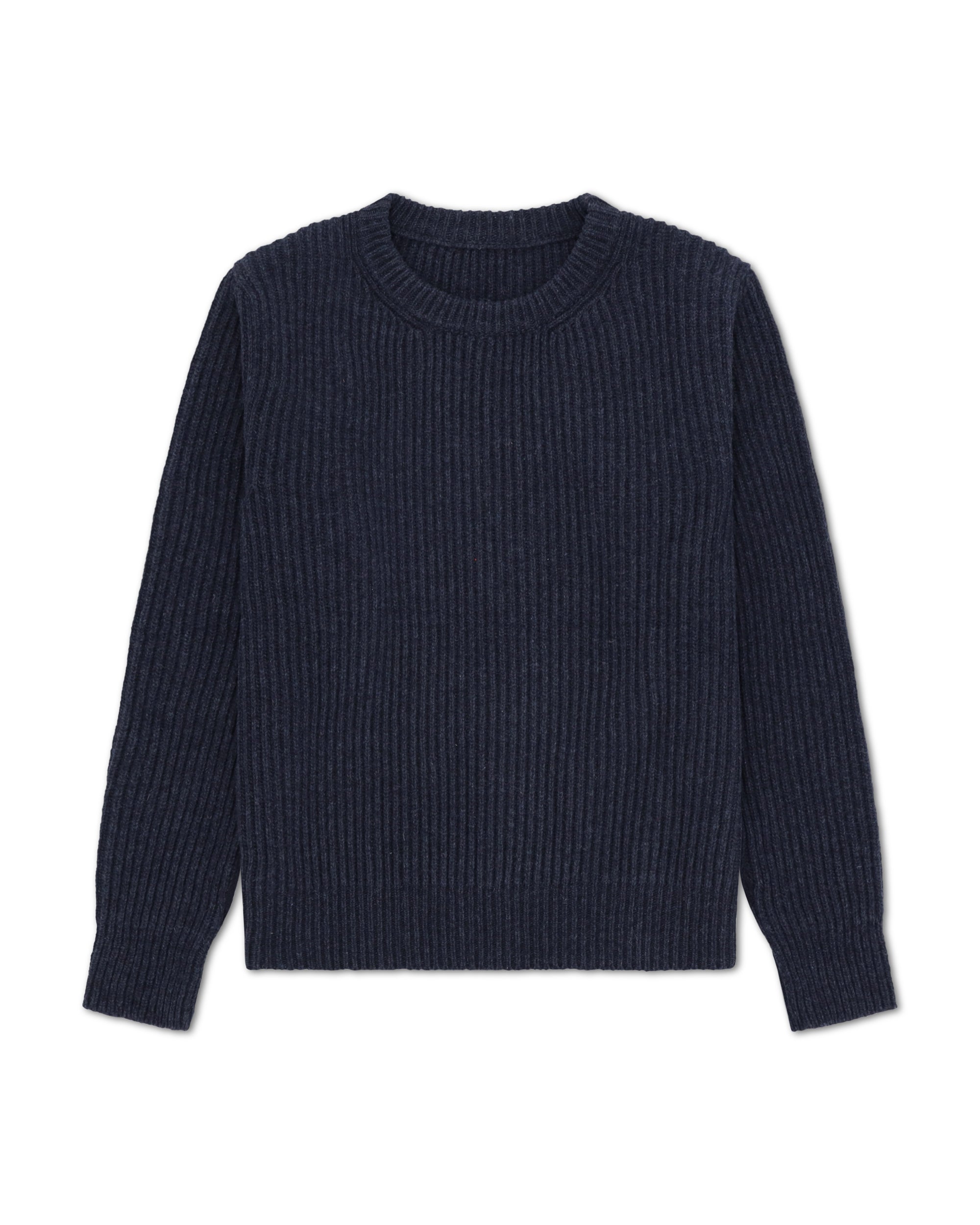 Alberto Crew Neck Wool Sweater