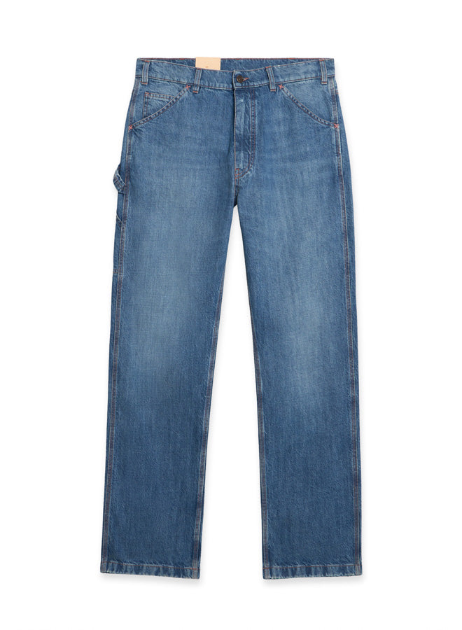 Allen Trousers Workwear Denim Stone Wash