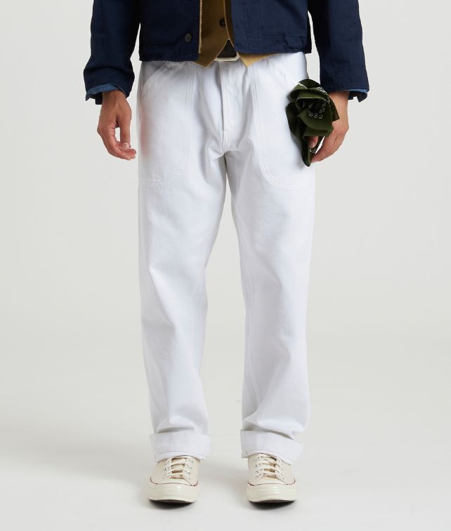 Areat Pantaloni in Twill di Cotone