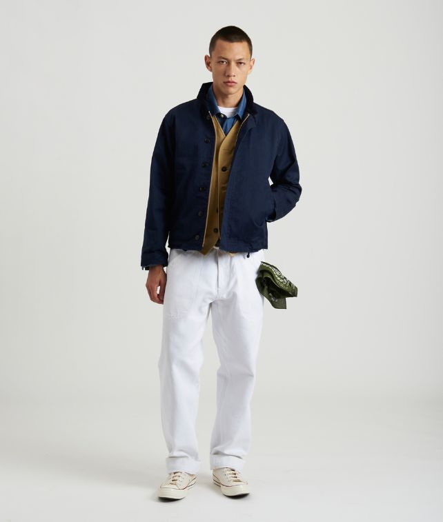 Areat Pantaloni in Twill di Cotone