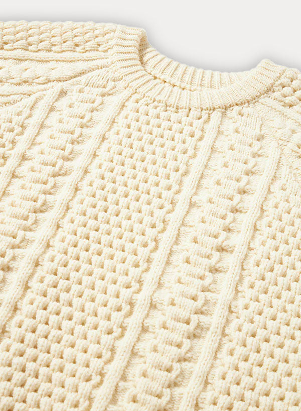 Aston Maglione Girocollo in Lana Intrecciata