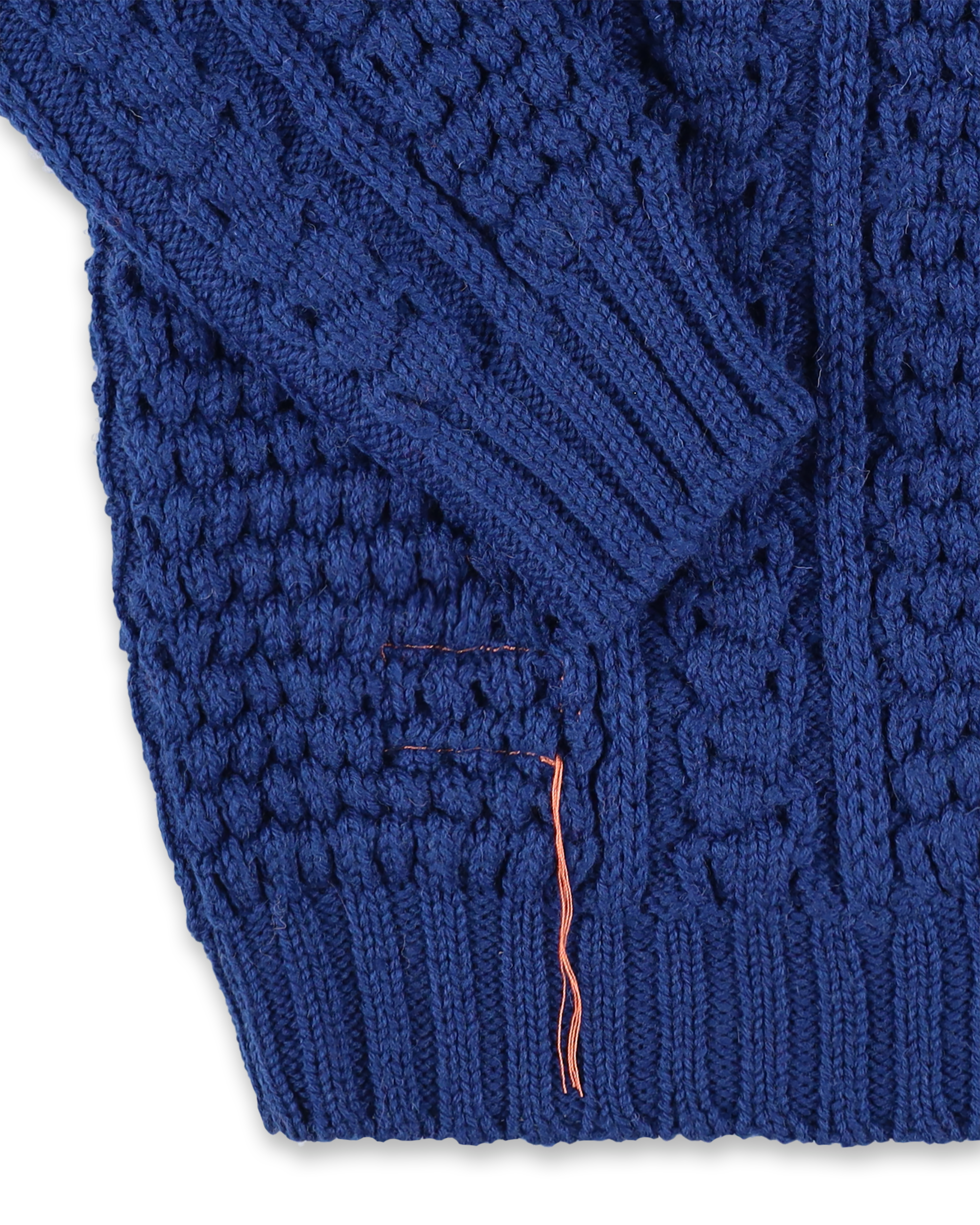 Aston Cable Knit Wool Crewneck Sweater