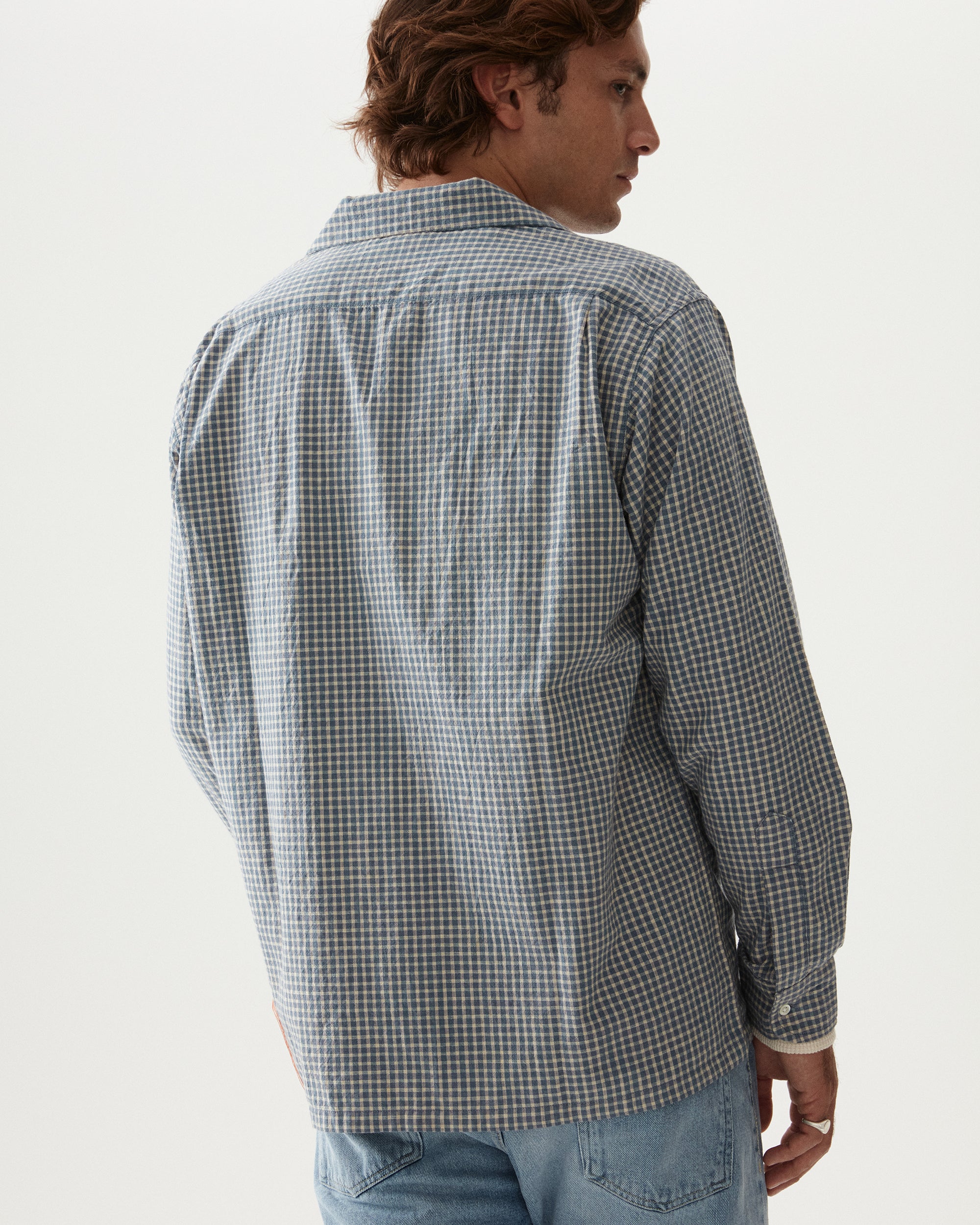 Baker Camicia Bowling In Cotone Vichy