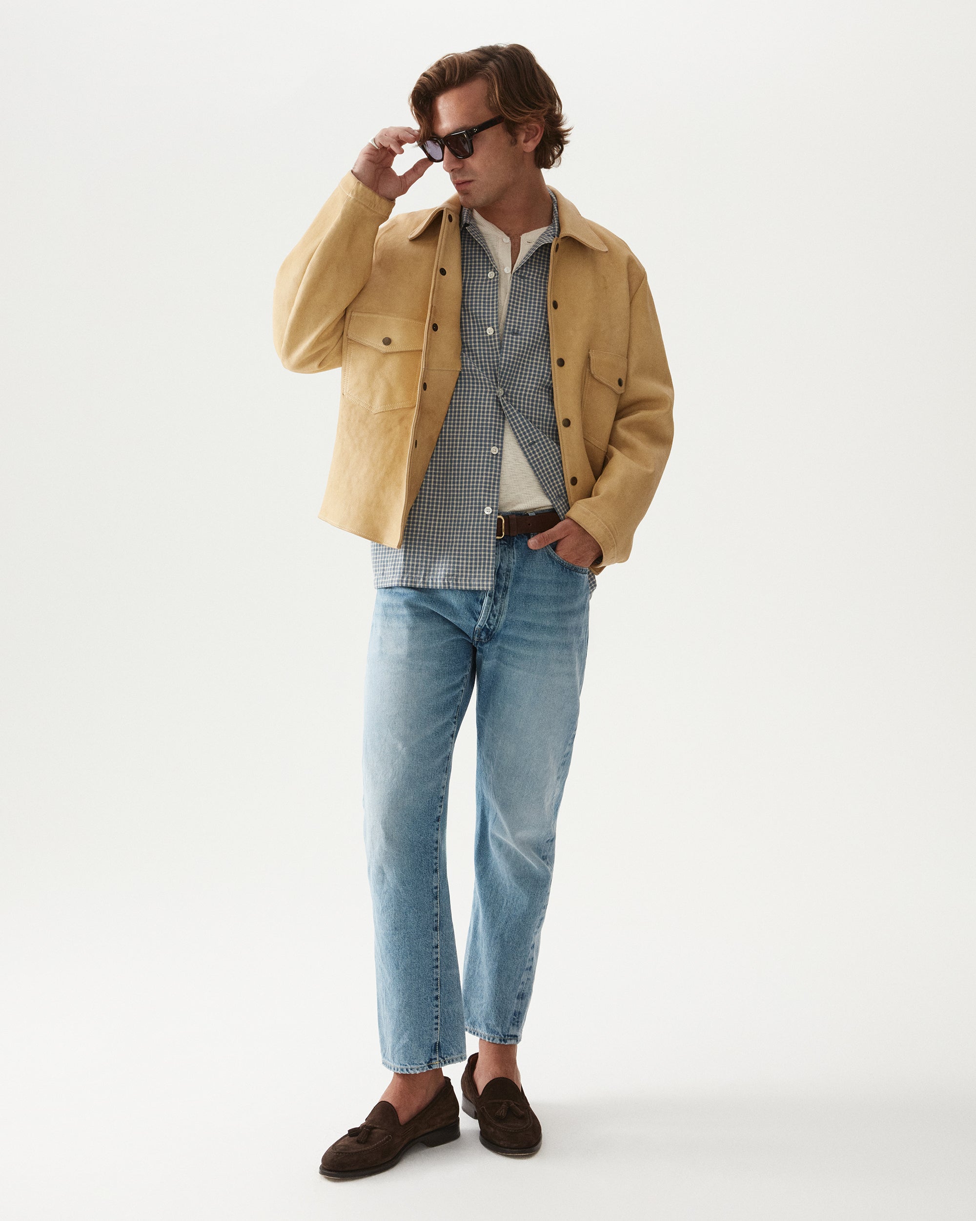 Baker Camicia Bowling In Cotone Vichy