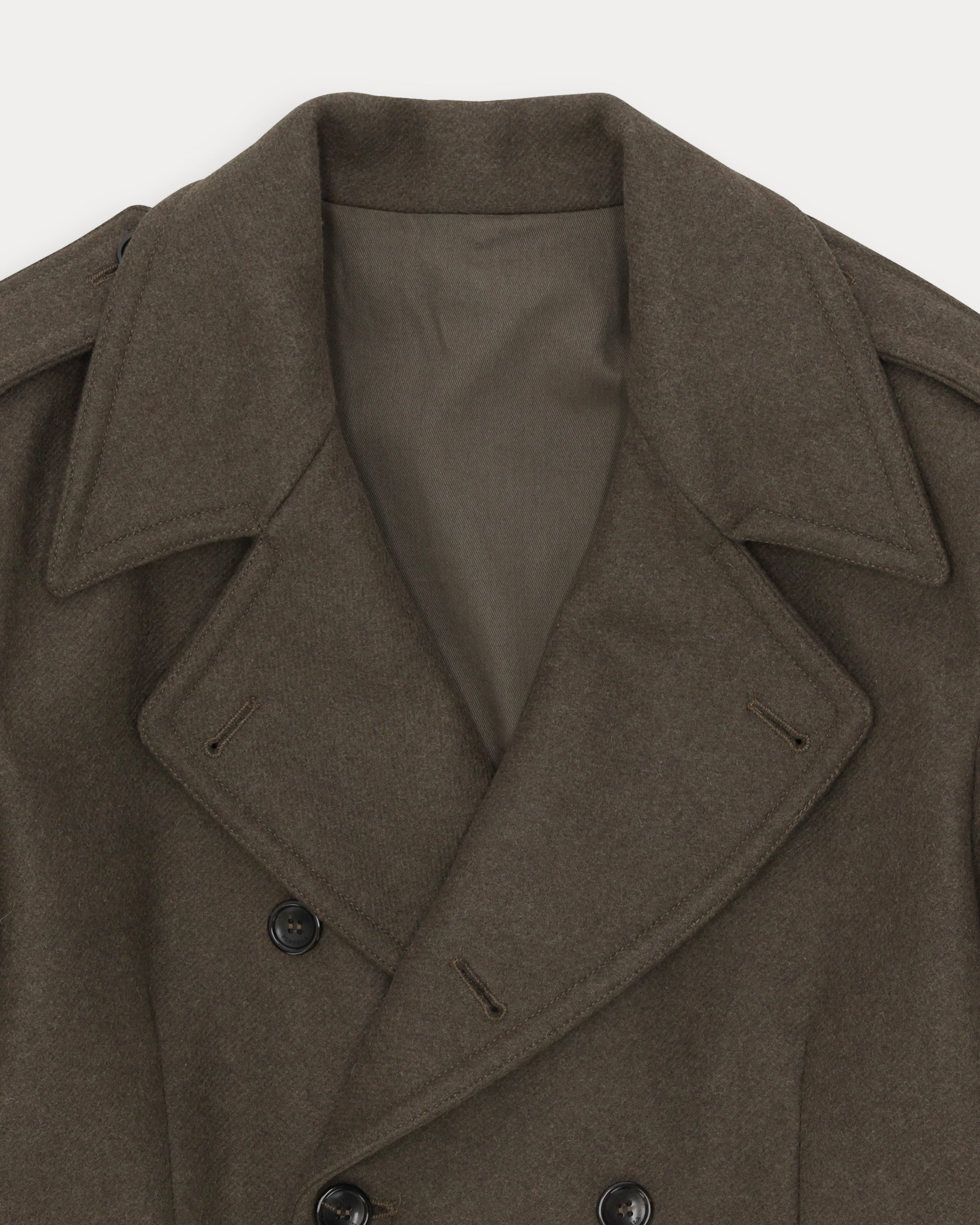 Balbo Cappotto Doppiopetto In Lana