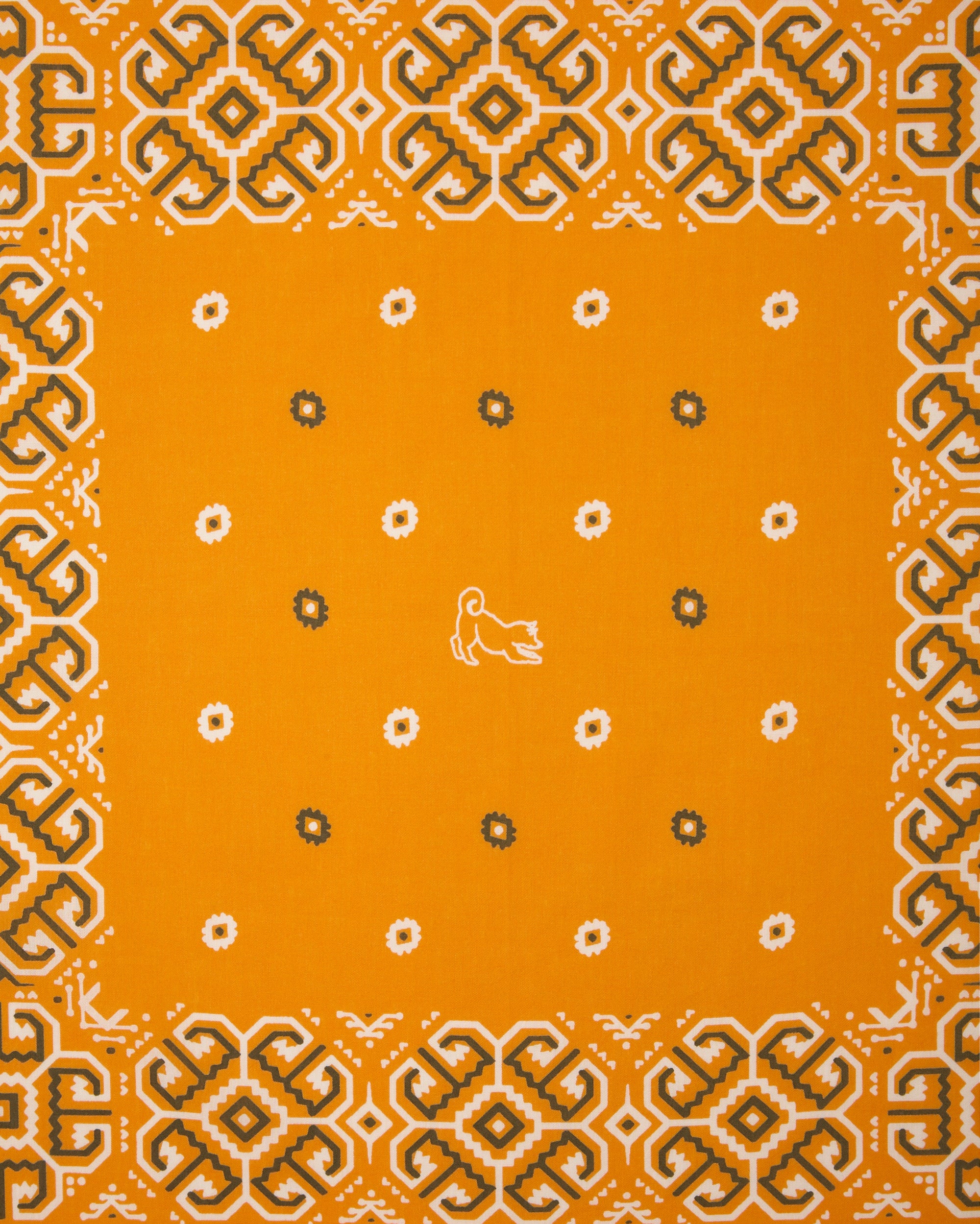 Bandana In Cotone con Stampa "Ikara"