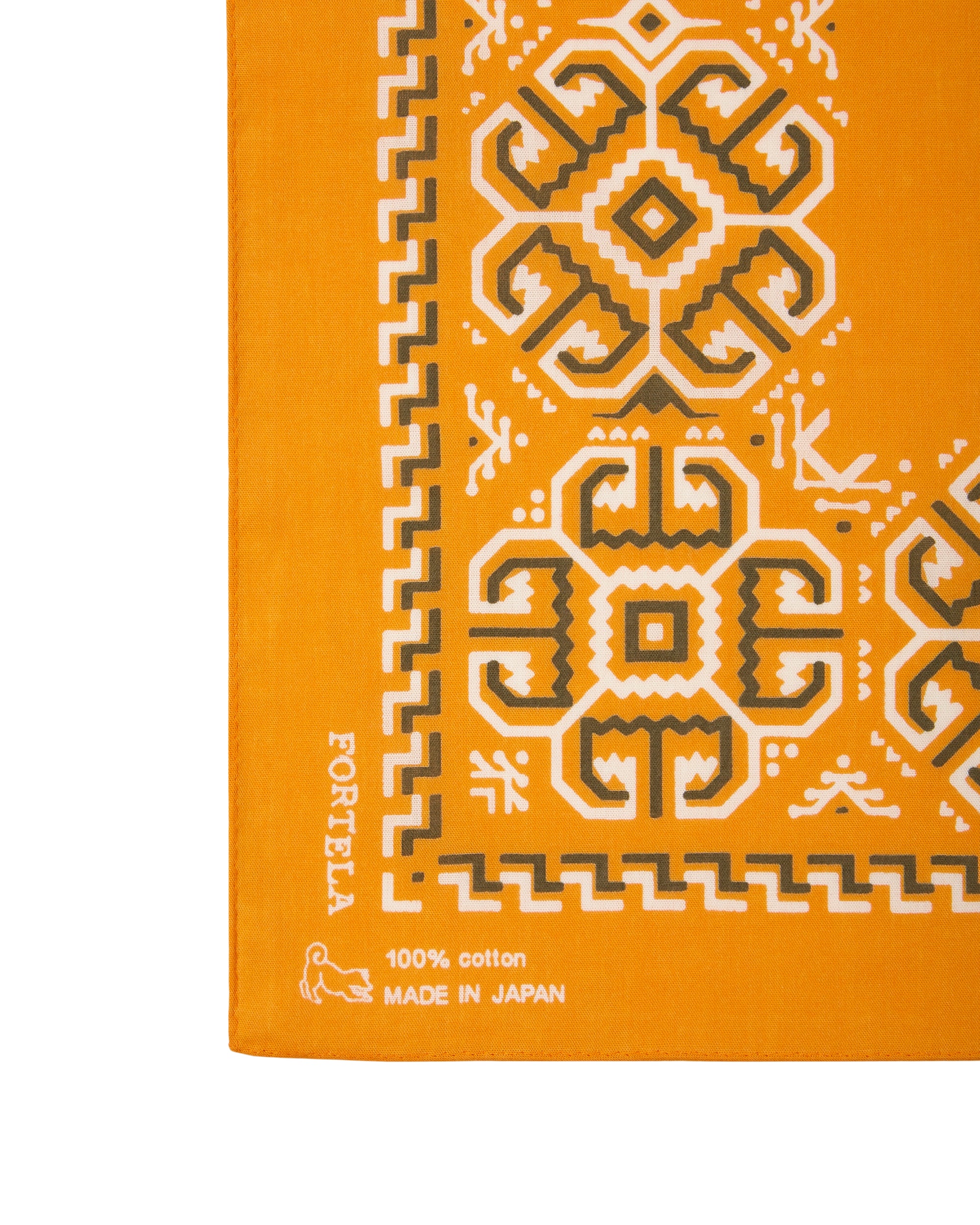 Bandana In Cotone con Stampa "Ikara"